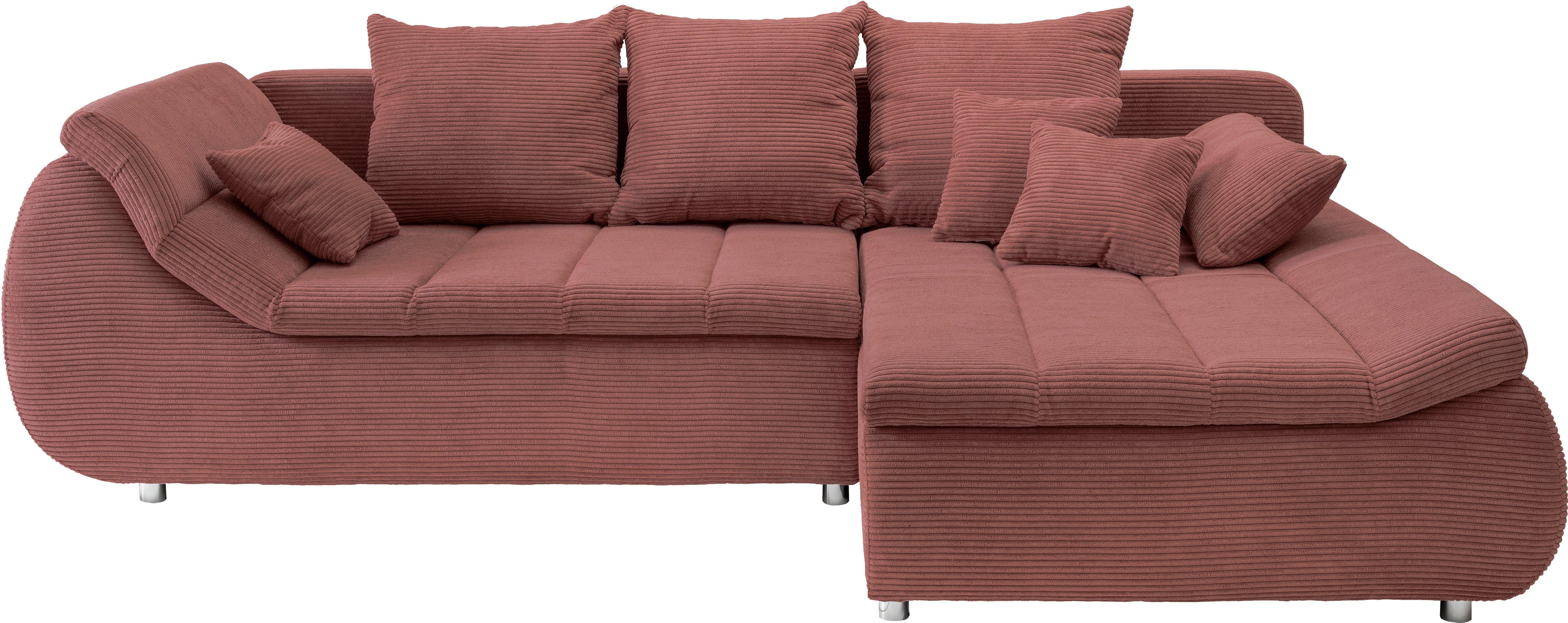 INOSIGN Ecksofa Imola elegant und bequem, günstig online kaufen