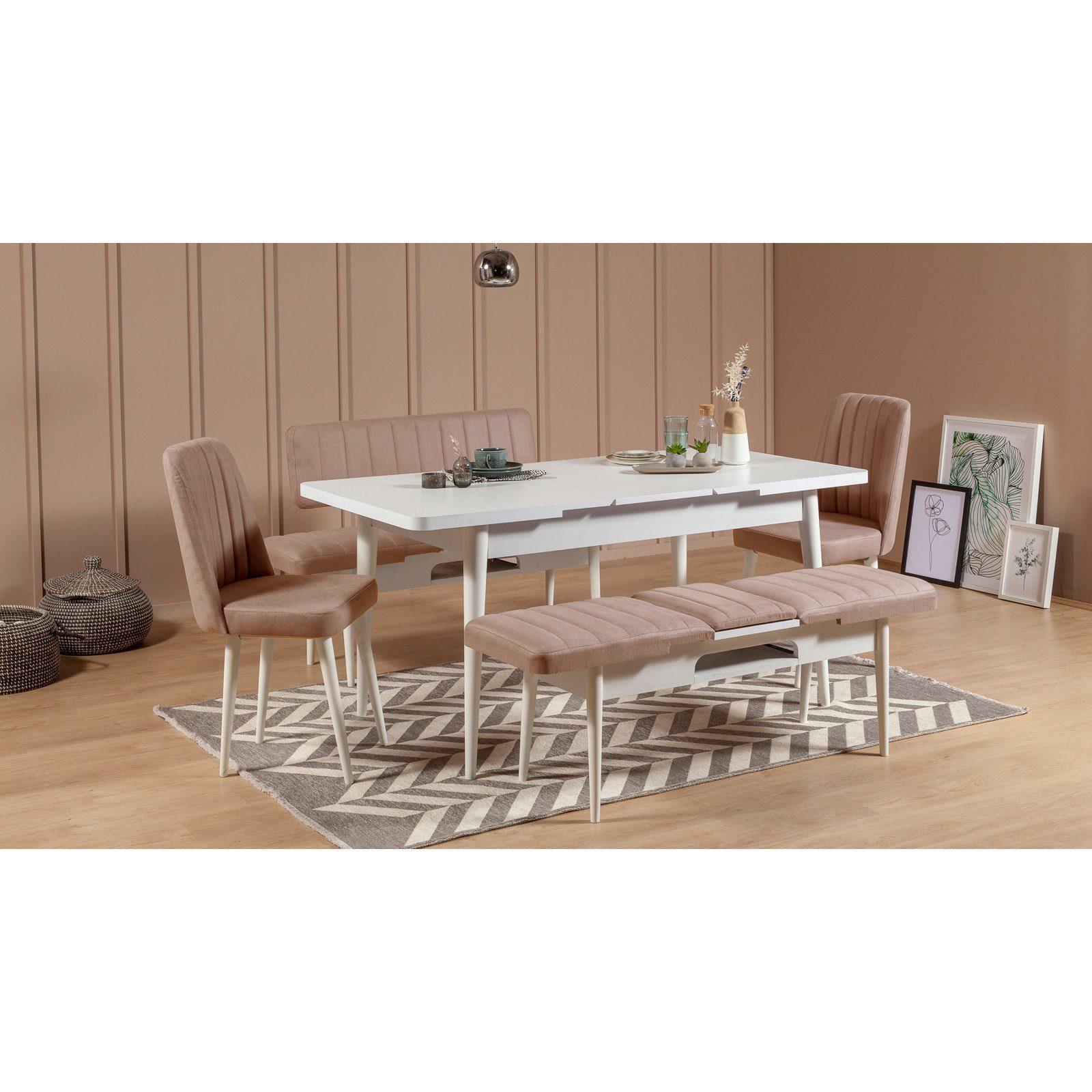 Skye Decor Küchenstuhl 100% MELAMINE COATED PARTICLE BOARD, 85 cm x 46 cm x 46 cm L5180
