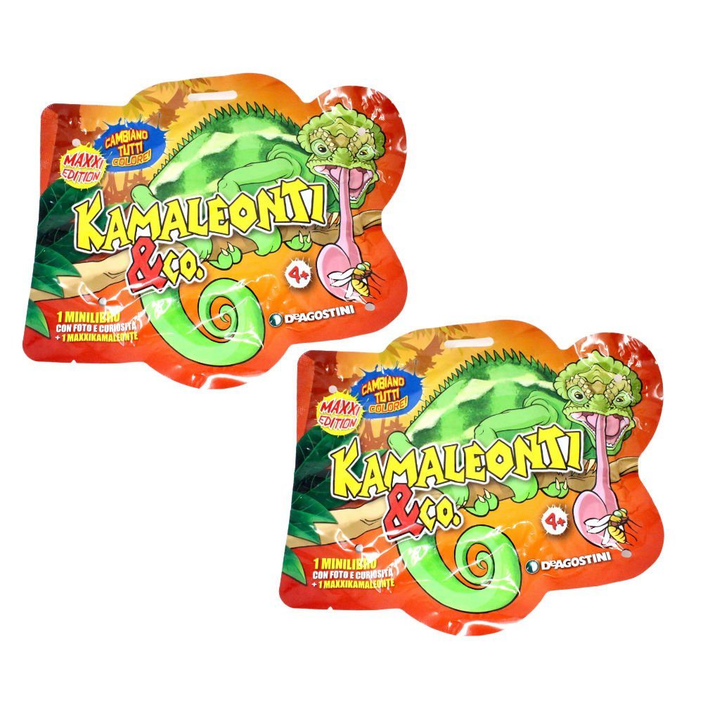 DeAgostini Sammelfigur DeAgostini Kamaleonti & Co. Maxxi Edition - 2 Booster (Set)