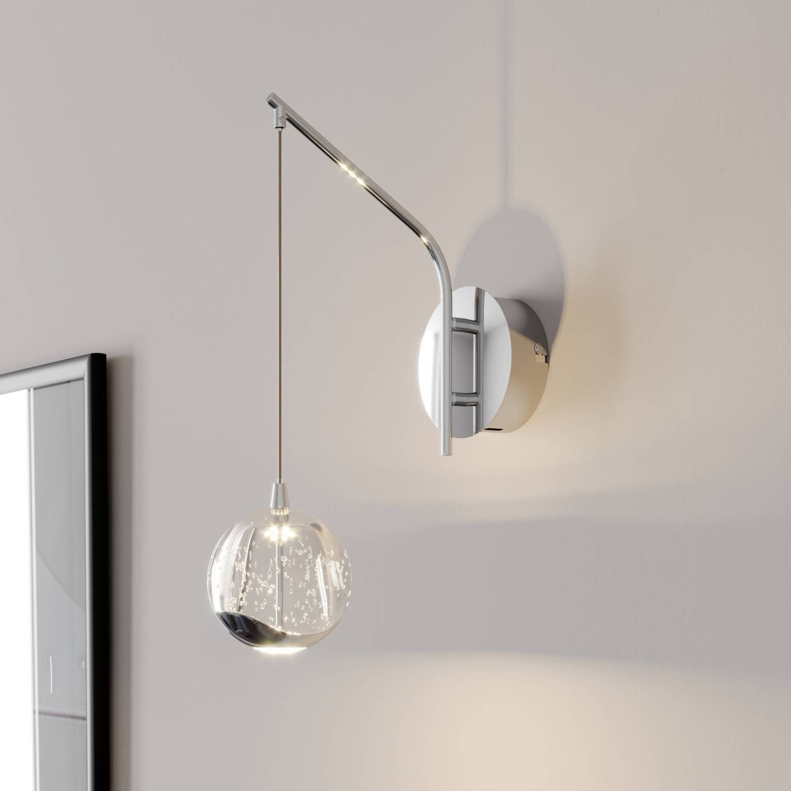 Lucande Wandleuchte Hayley, 1 x 5 W LED, warmweiß