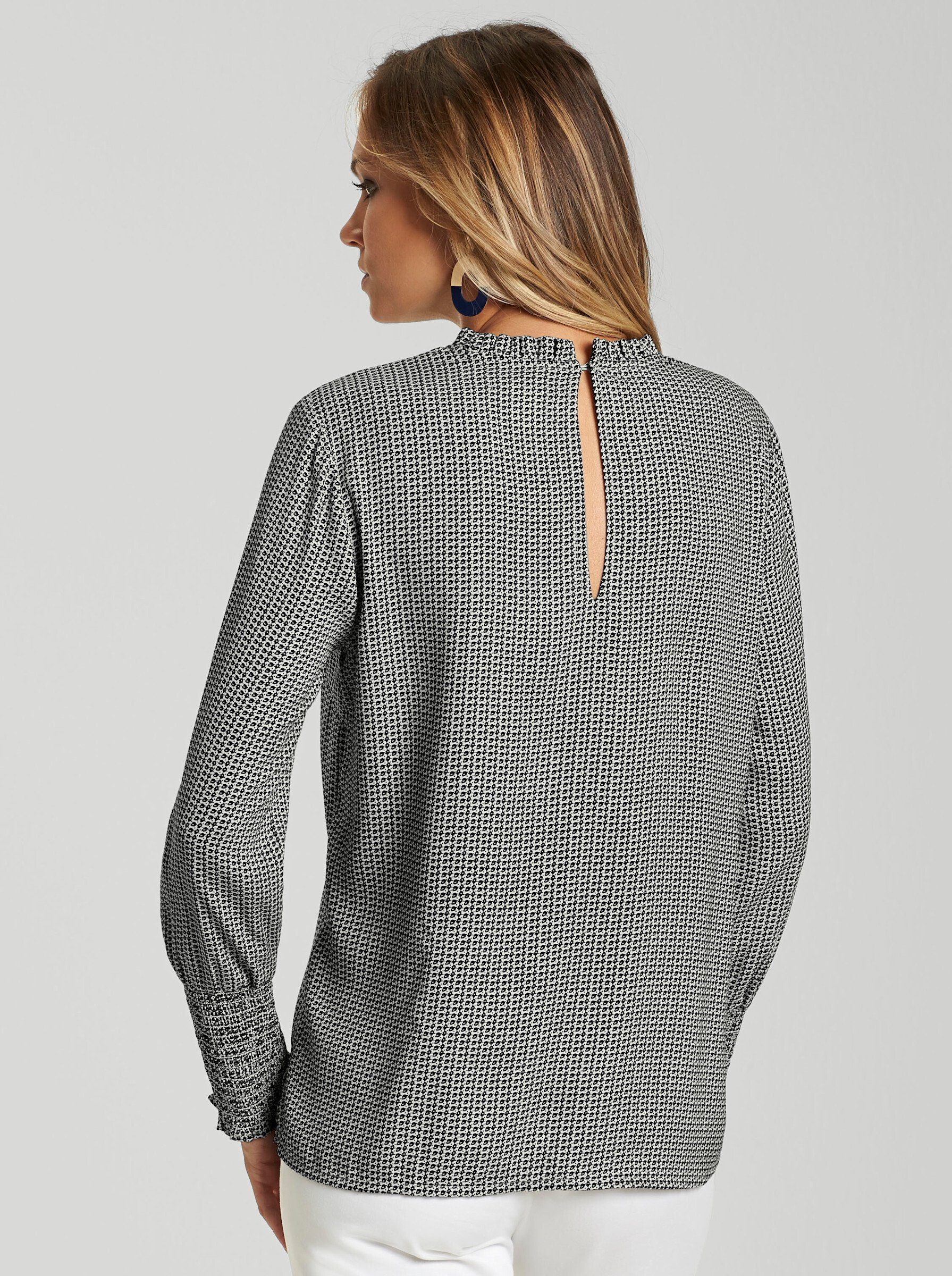 creation L Klassische Bluse Rüschenbluse . günstig online kaufen