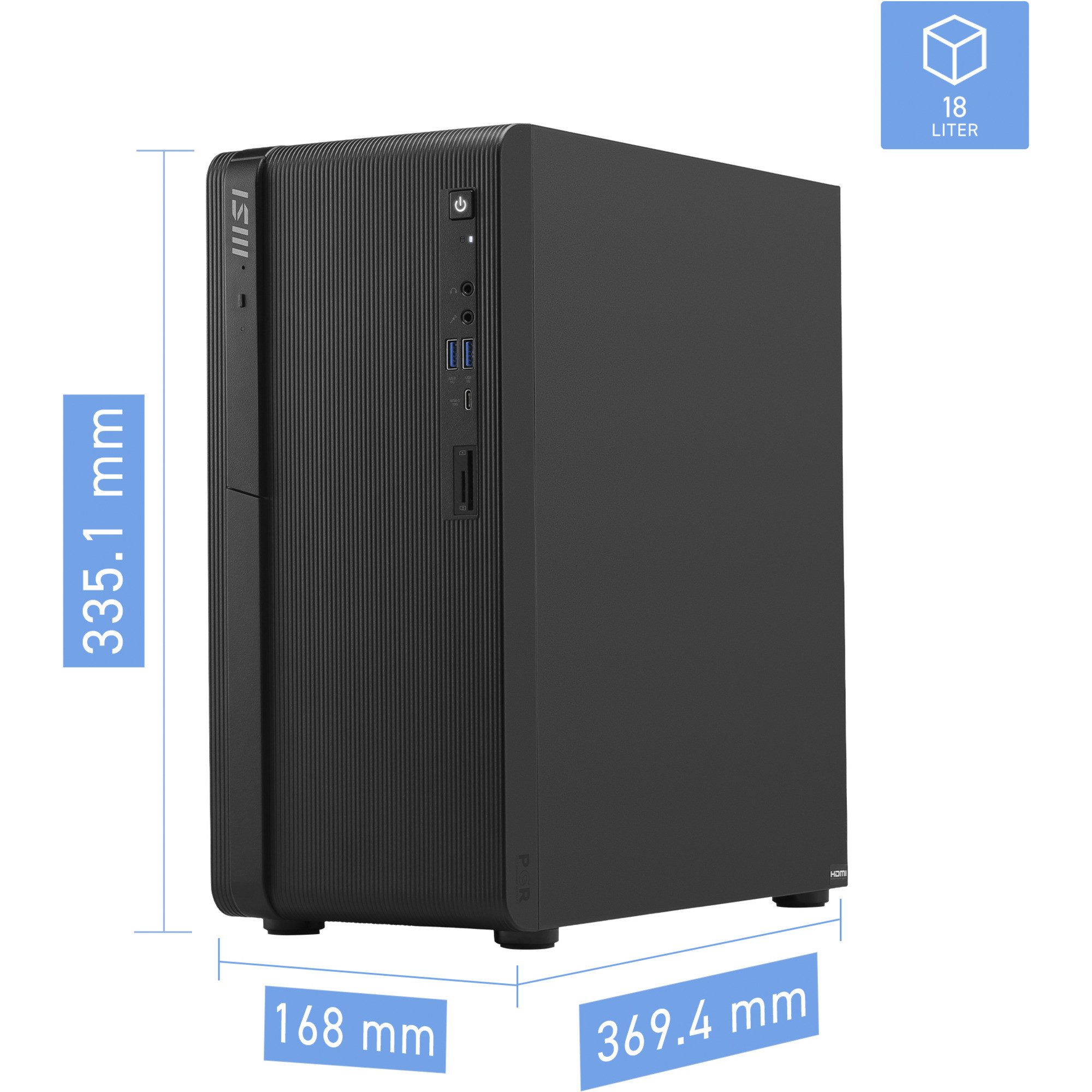 MSI MSI PRO DP180 AI 8HG-1436AT, PC-System, (Windows Mini-PC