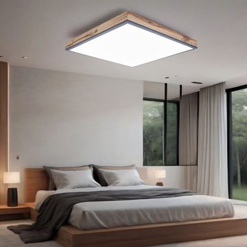 etc-shop LED Deckenleuchte, LED-Leuchtmittel fest verbaut, Warmweiß, Deckenleuchte Designleuchte Deckenlampe Wohnzimmerleuchte