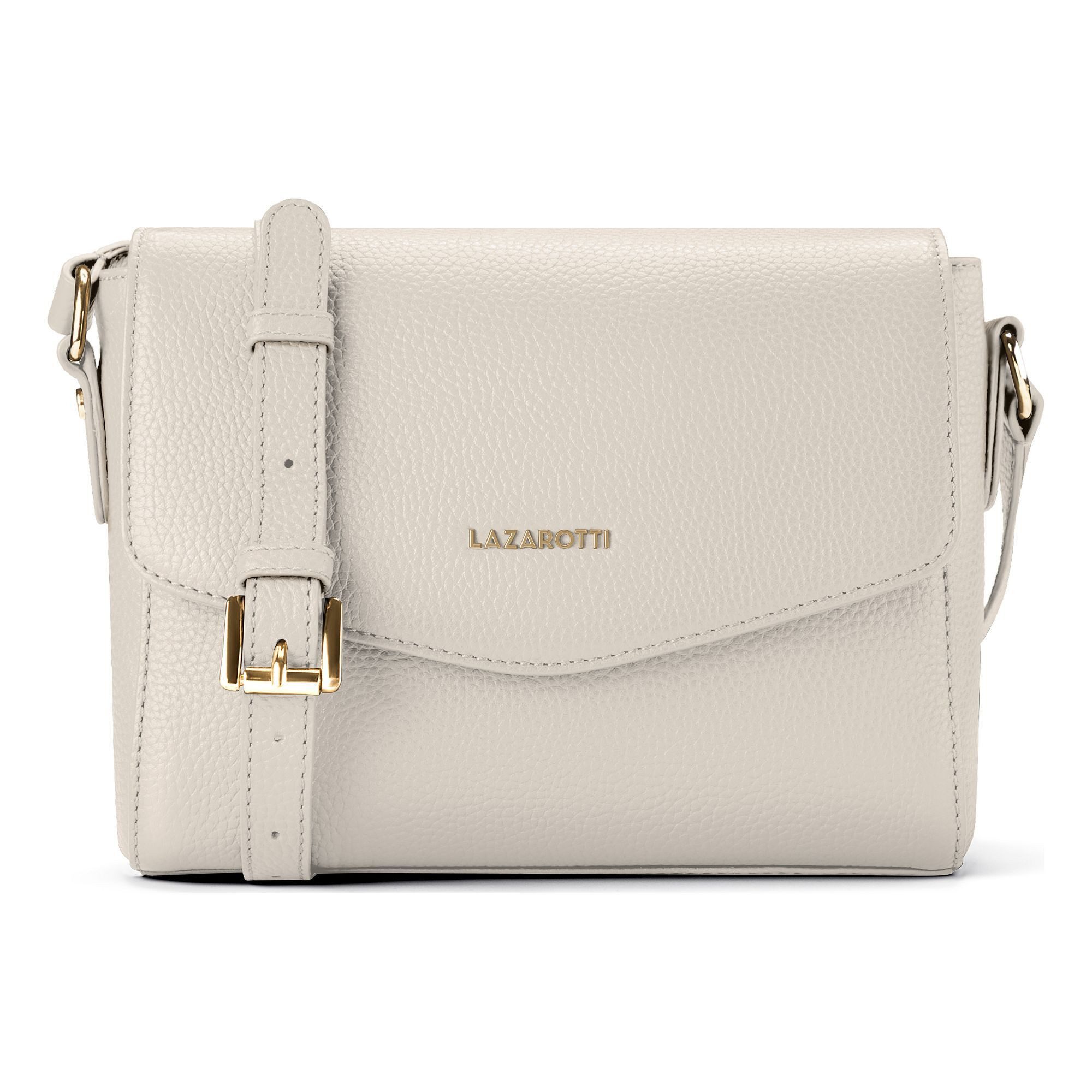 Lazarotti Umhängetasche Bologna Leather, Leder