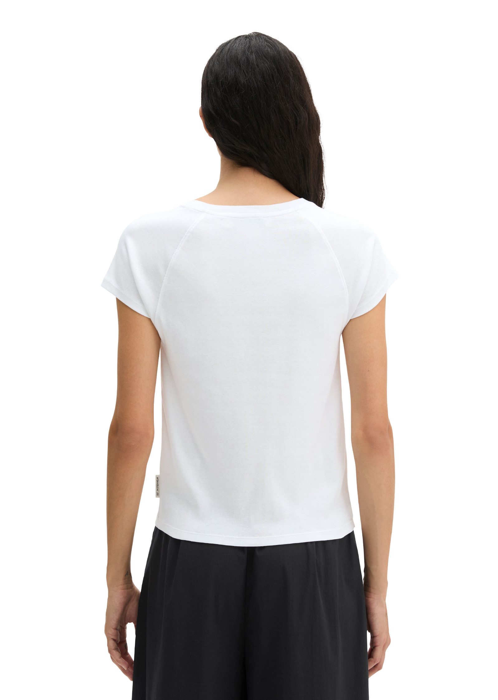 Marc O'Polo T-Shirt aus Organic-Cotton-Rib-Jersey