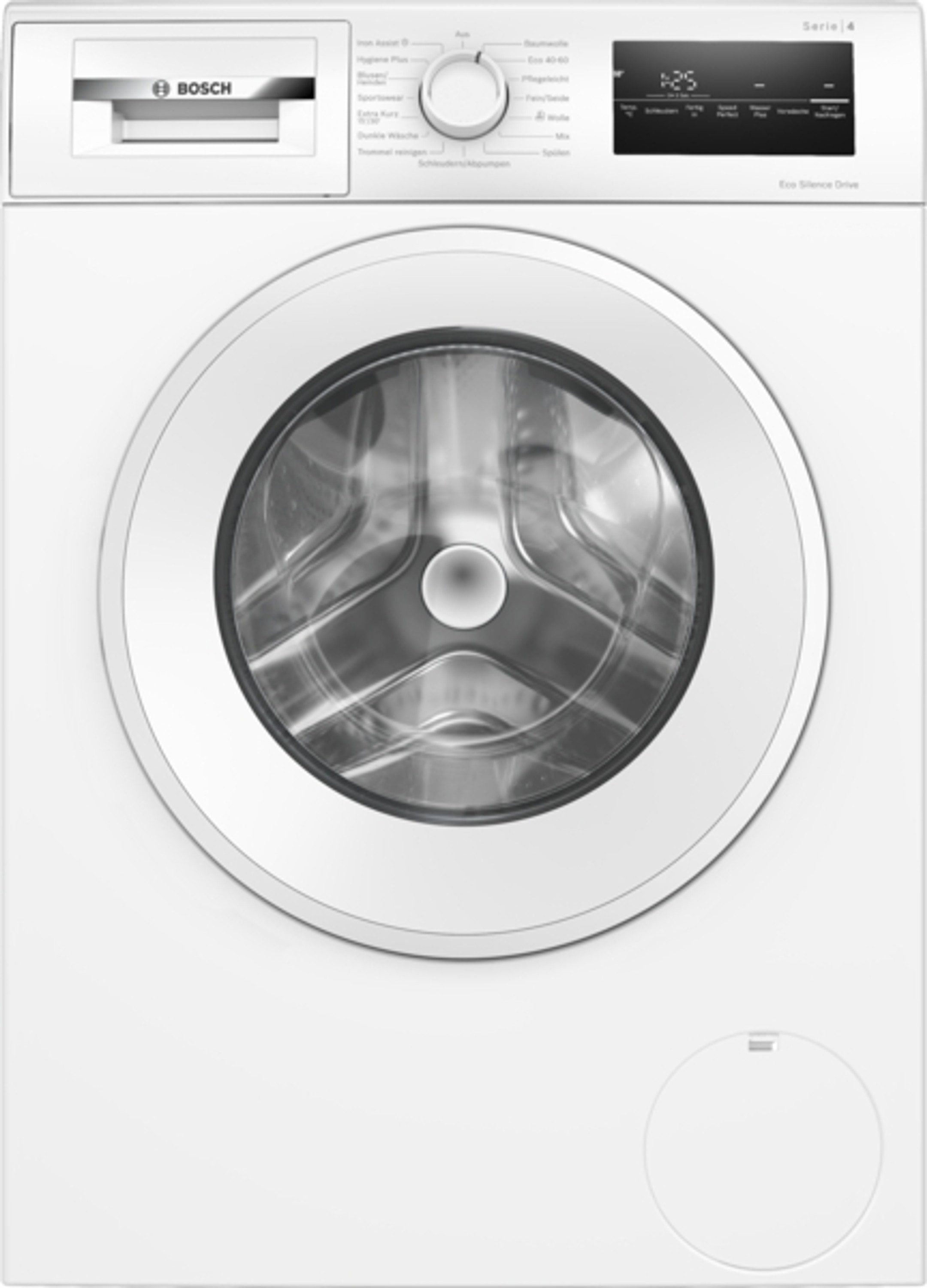 BOSCH Waschmaschine Serie 4 WAN28271, 8 kg, 1400 U/min, Eco Silence Drive, AquaStop, Nachlegefunktion