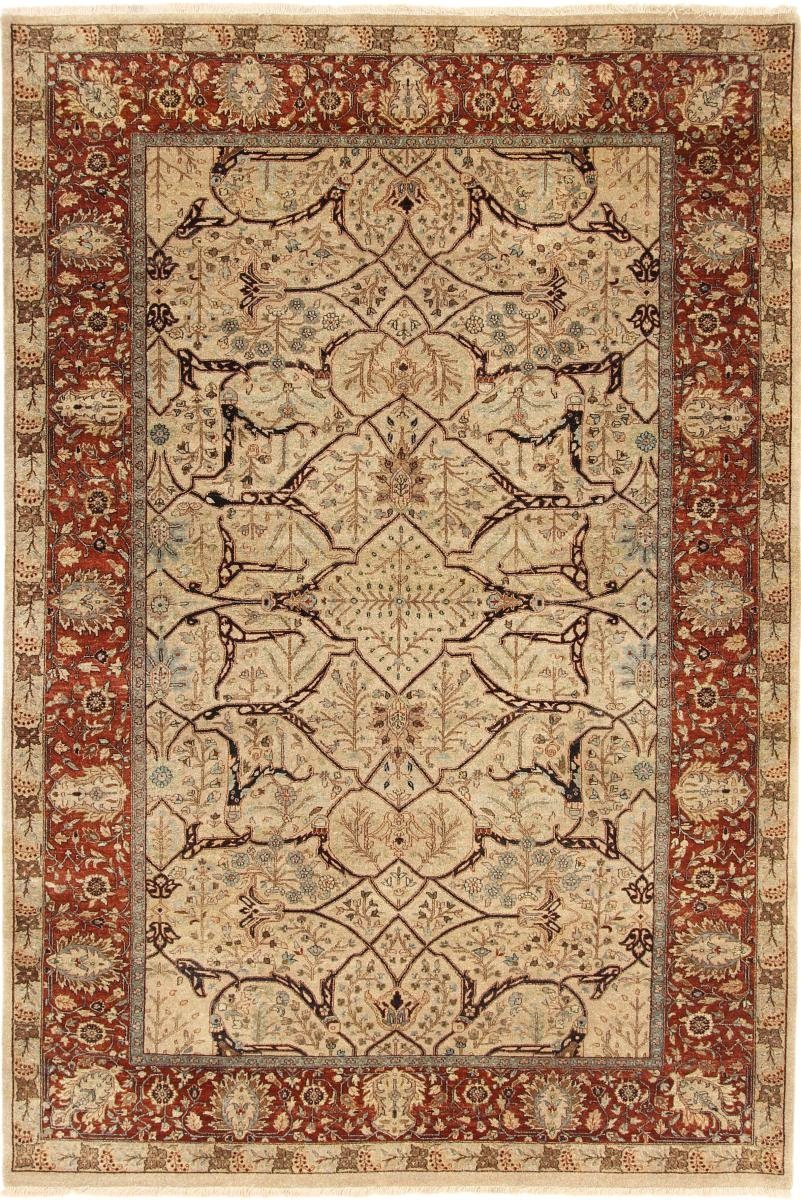 Orientteppich Täbriz Haj Jalili 185x273 Handgeknüpfter Orientteppich, Nain Trading, rechteckig, Höhe: 12 mm