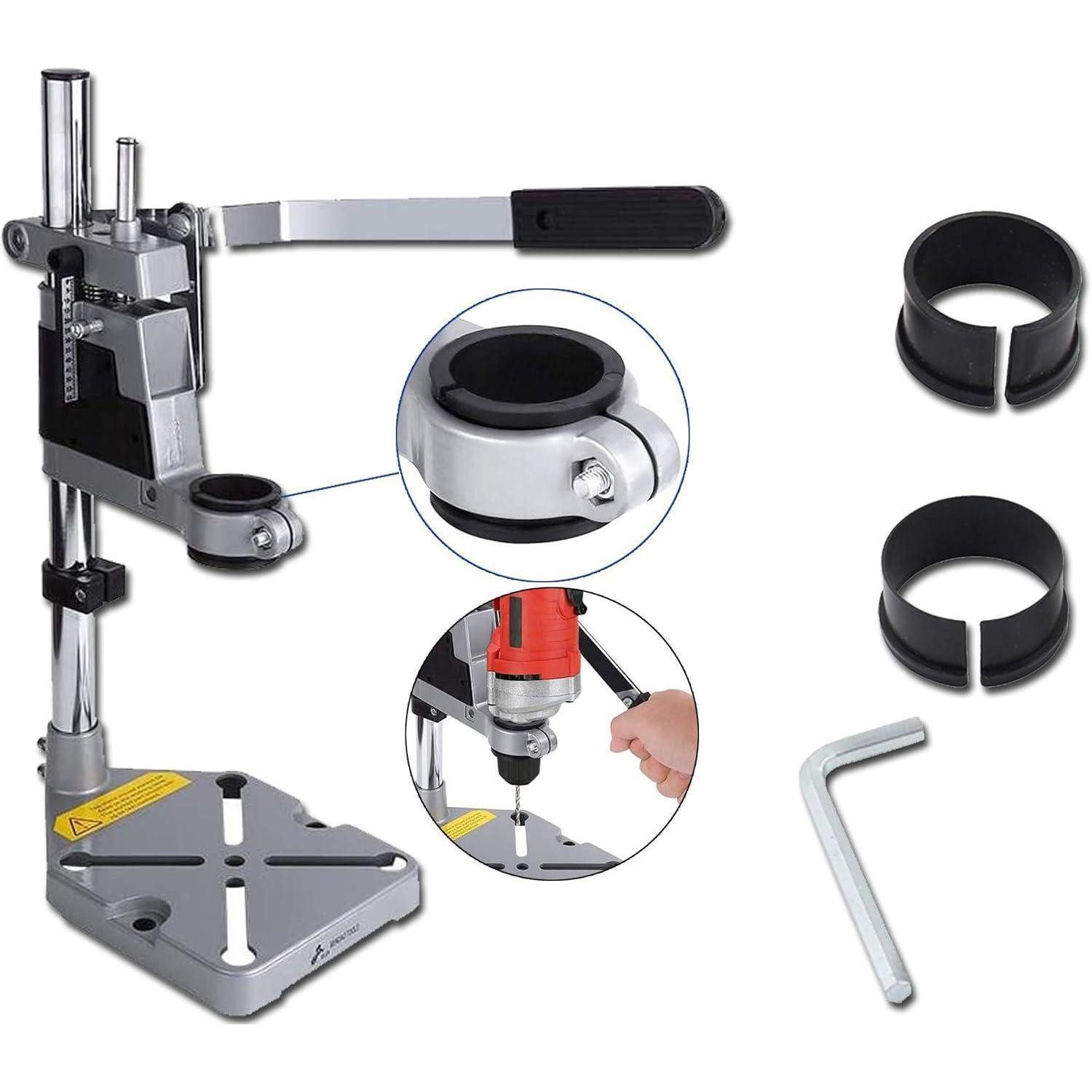 LuxusKollektion Bohrständer Bohrständer einstellbar für elektrische Bohrmaschinen 38-43 mm