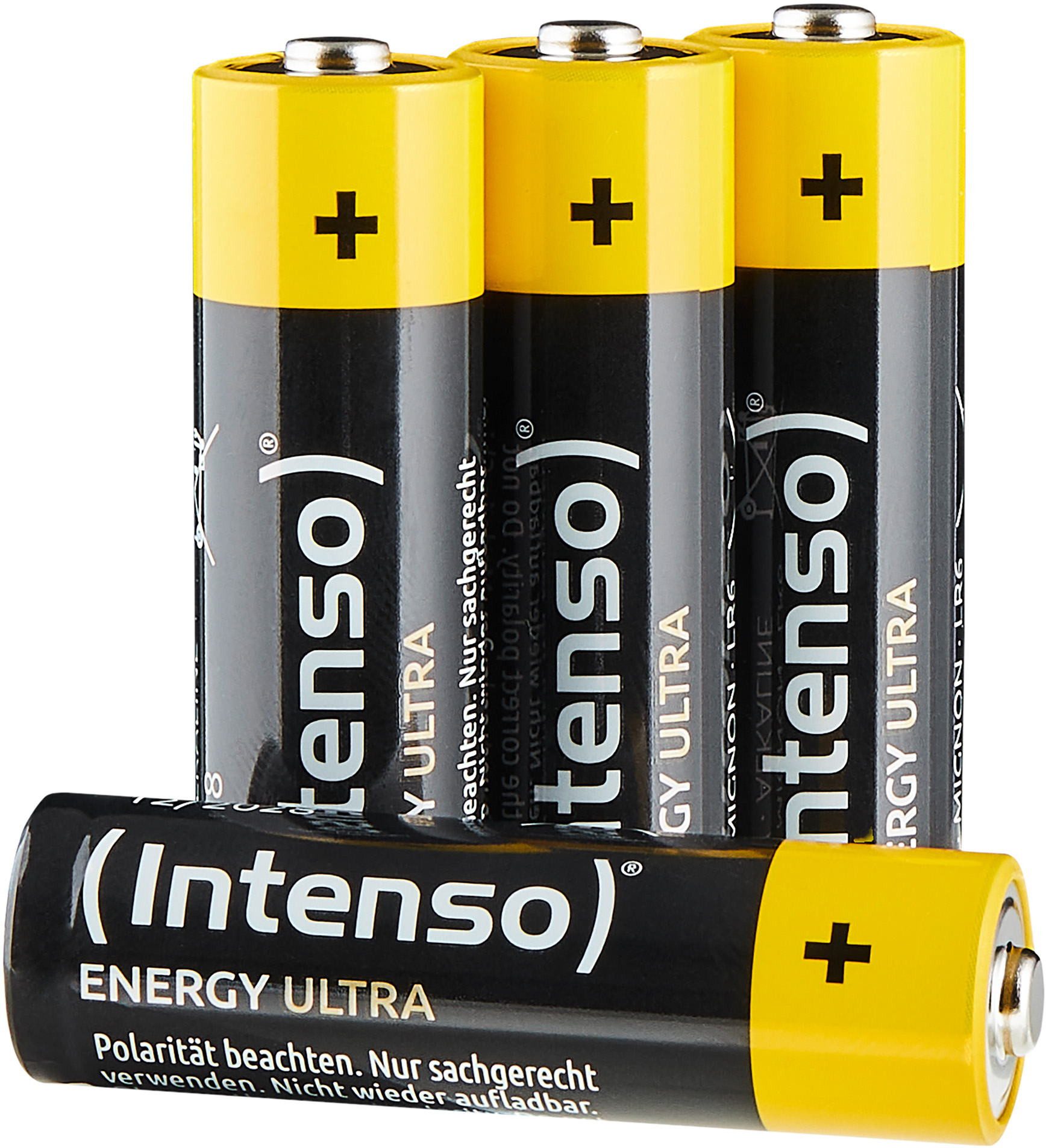 Intenso 4 Intenso Energy Ultra AA / Mignon Alkaline Batterien im 4er Blister Batterie