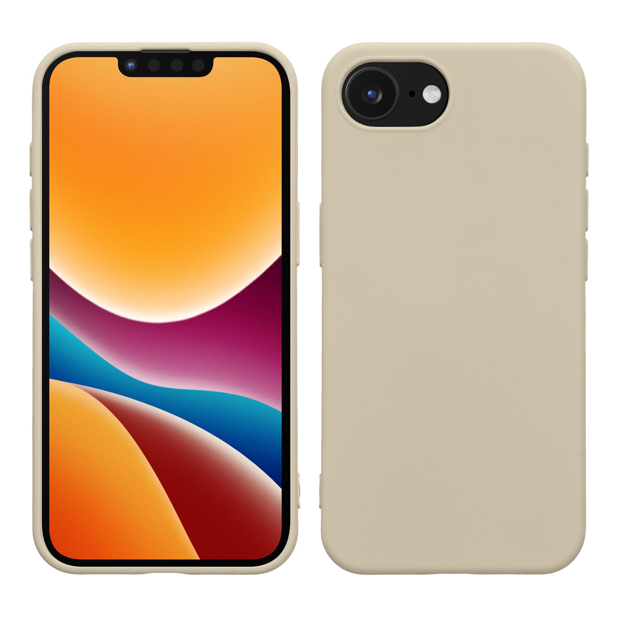 kwmobile Handyhülle Slim Case für Apple iPhone 16e, Hülle Silikon Handy - Handyhülle gummiert