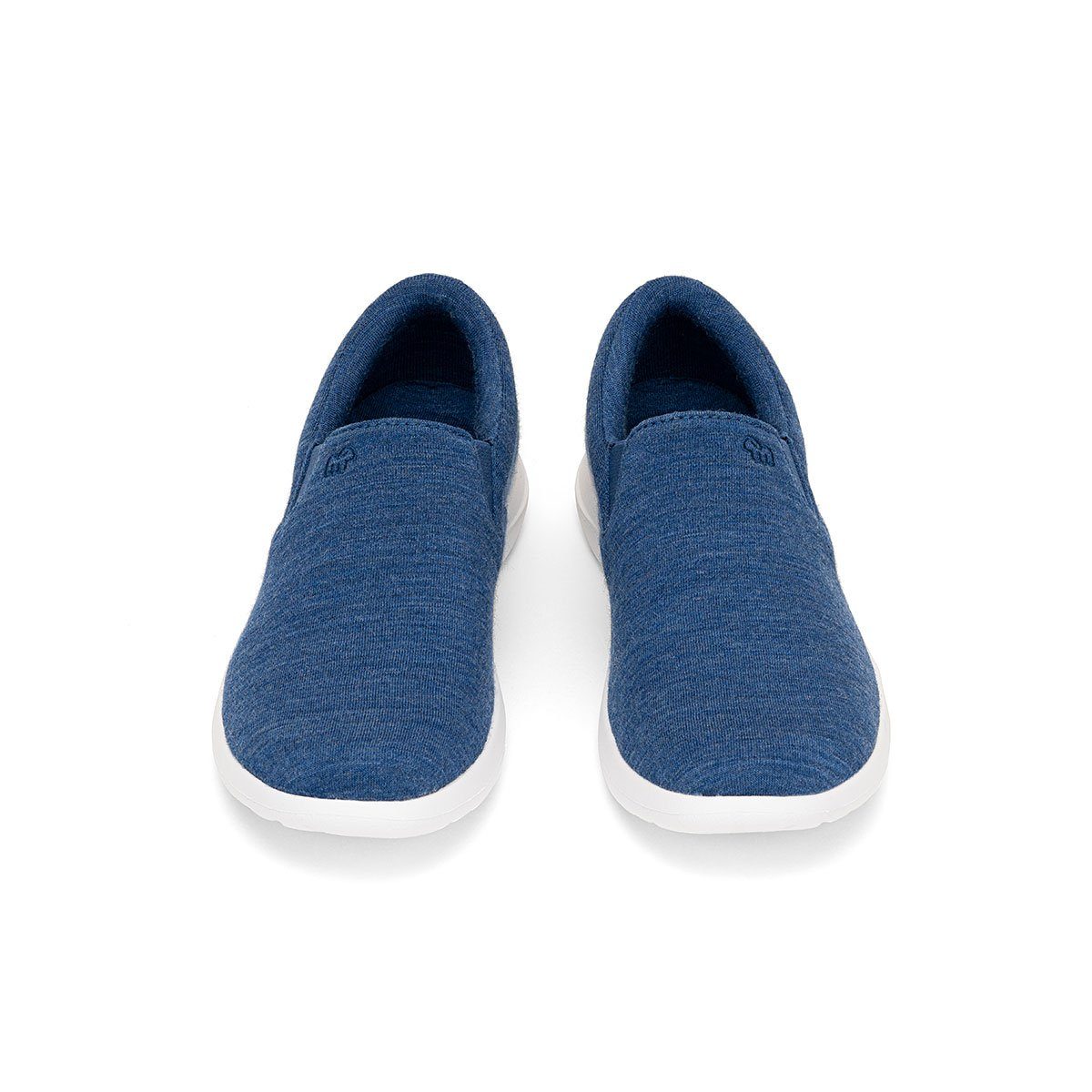 merinoshoes.de Merinowolle Eleganter aus mit Slip-On - Damenschuh Atmungsaktiver Sneaker merinos blauer Schuh jeansblau Funktion