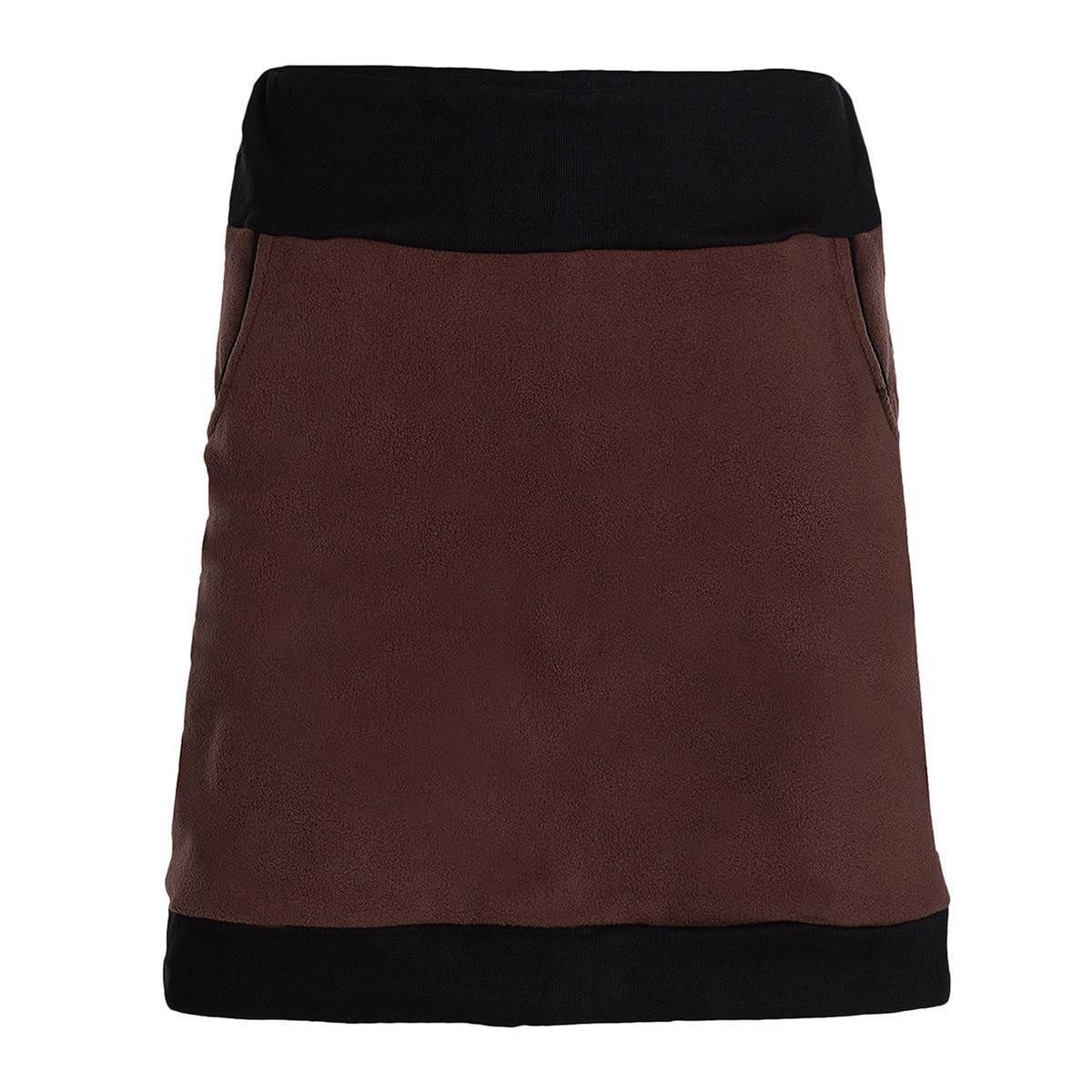 Vishes Minirock Thermorock warmer Damen Winterrock günstig online kaufen