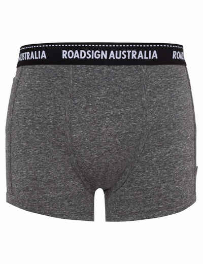 ROADSIGN australia Retro Boxer Australian Life (1, 1-St) in melierter Optik