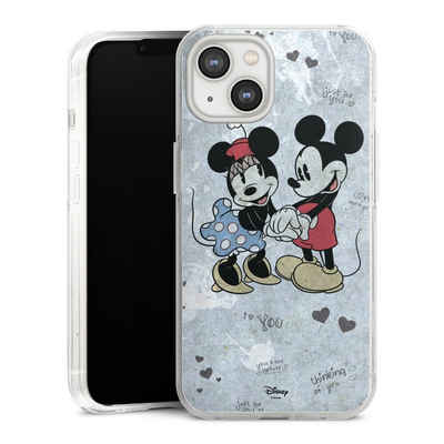 DeinDesign Handyhülle Disney Mickey & Minnie Mouse Vintage Mickey&Minnie In Love, Apple iPhone 14 Hülle Bumper Case Handy Schutzhülle Smartphone Cover