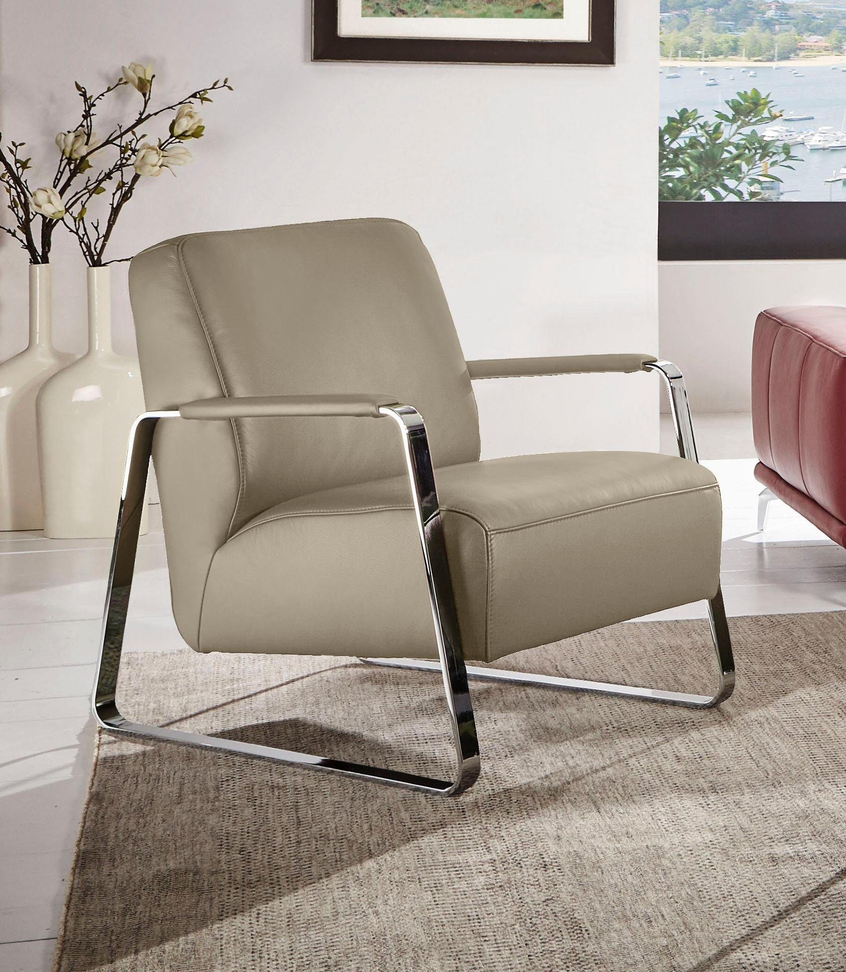 W.SCHILLIG Cocktailsessel quadroo Designsessel, Loungesessel, mit günstig online kaufen
