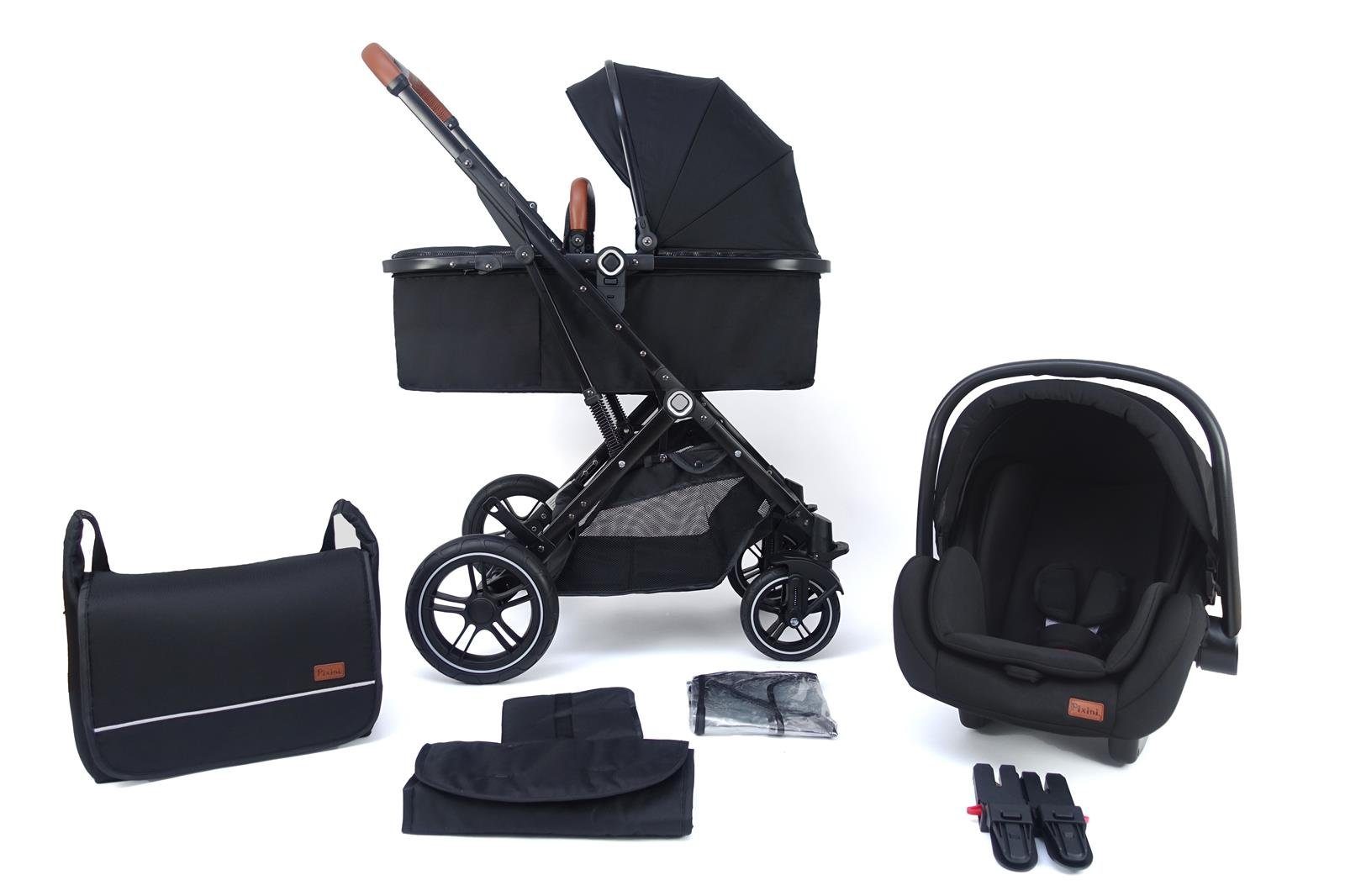 Pixini Kombi-Kinderwagen Pixini Lania Kinderwagen 3in1 Set