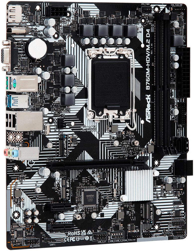Asrock B760M-HDV/M.2 D4 Mainboard