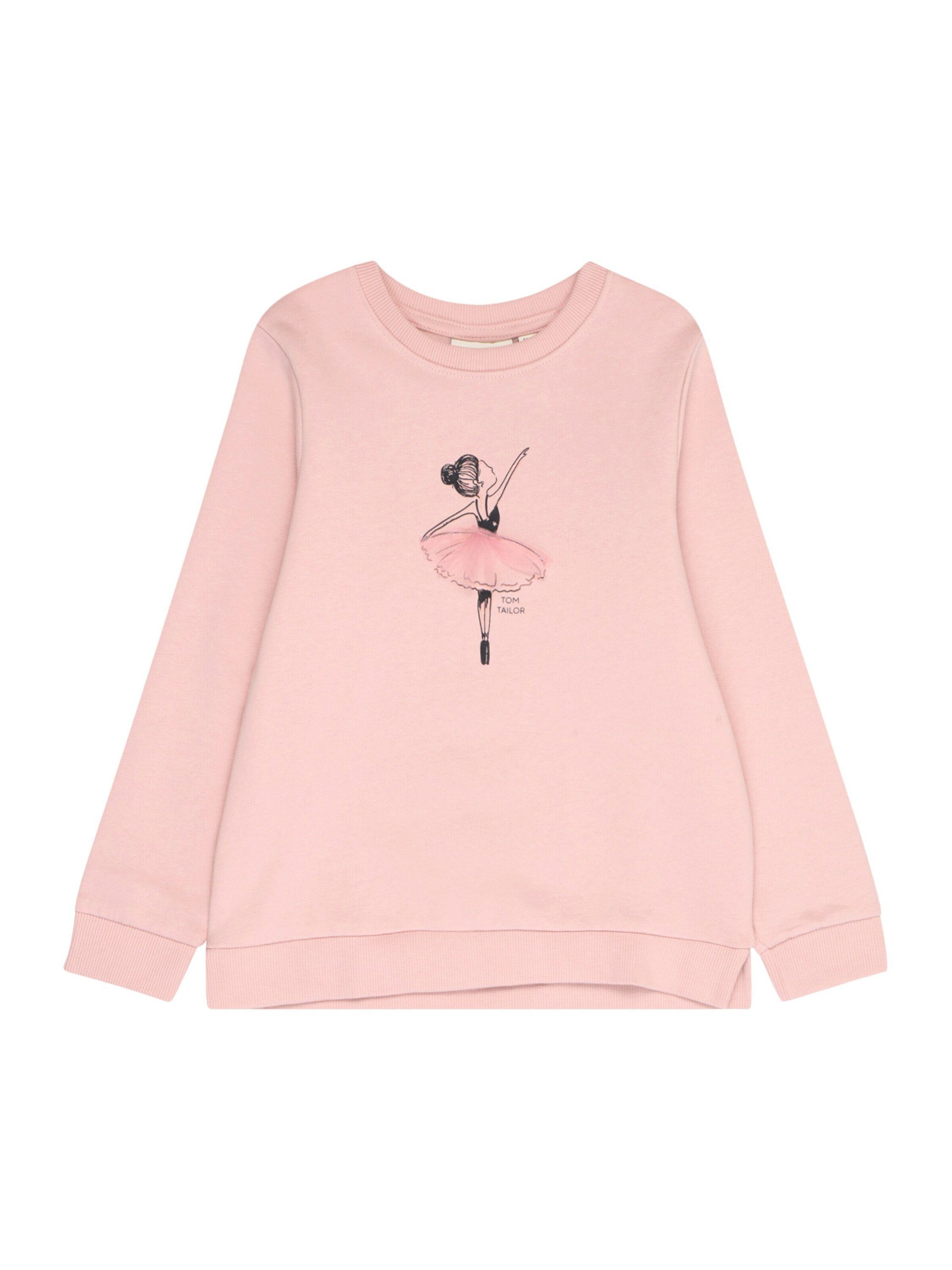 TOM TAILOR Sweatshirt (1-tlg) Plain/ohne Details Twinkle Pink