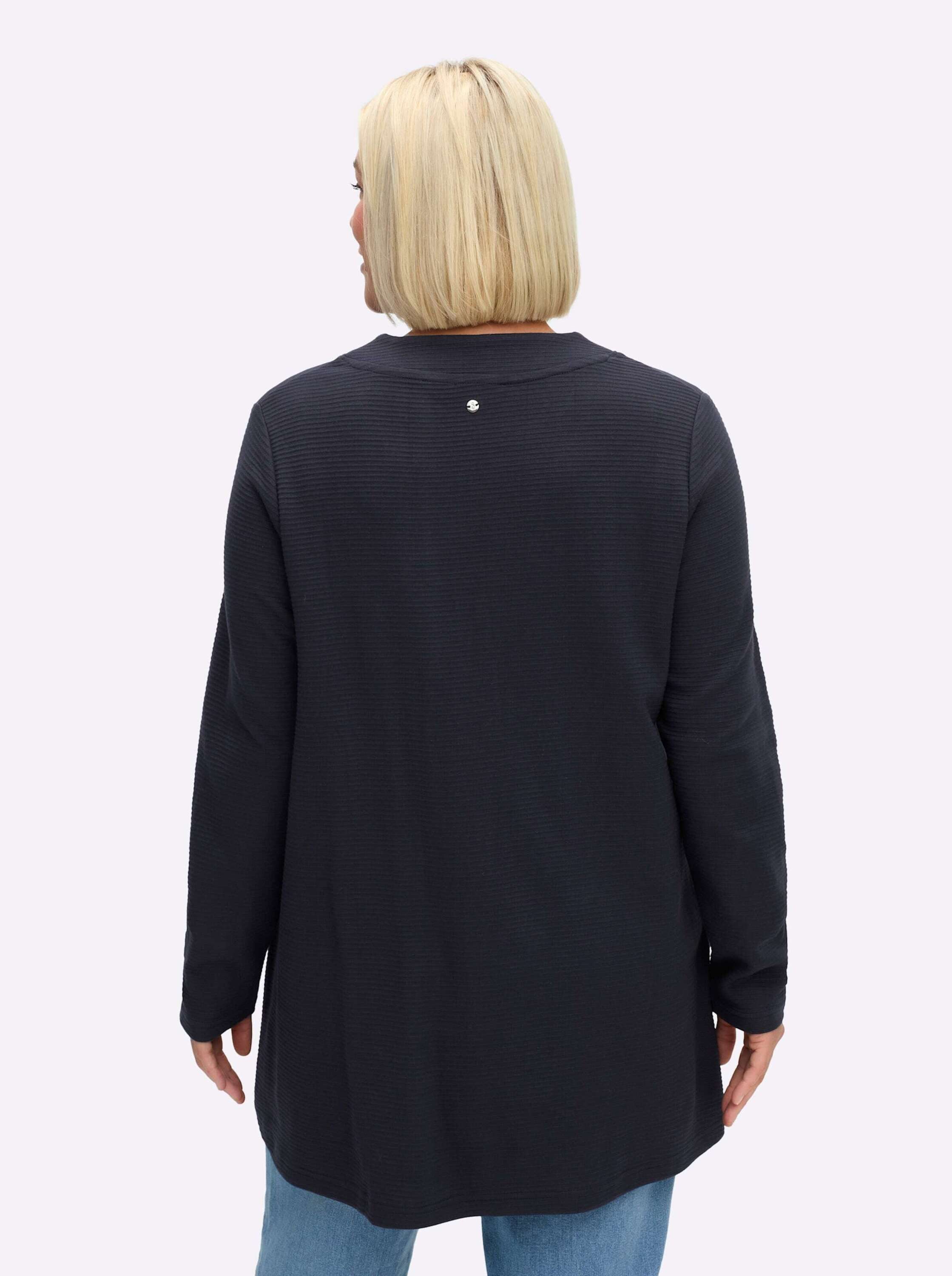 Sheego Sweater Sweatshirt Langarm günstig online kaufen