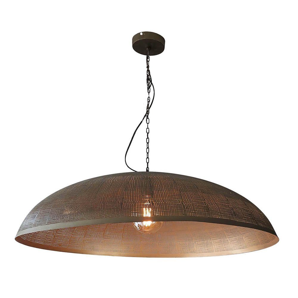 leven! Annekathrin Storkebaum Hängeleuchte XXL Hängelampe COSMO rund Ø 90 cm Metall Bronze antik finish