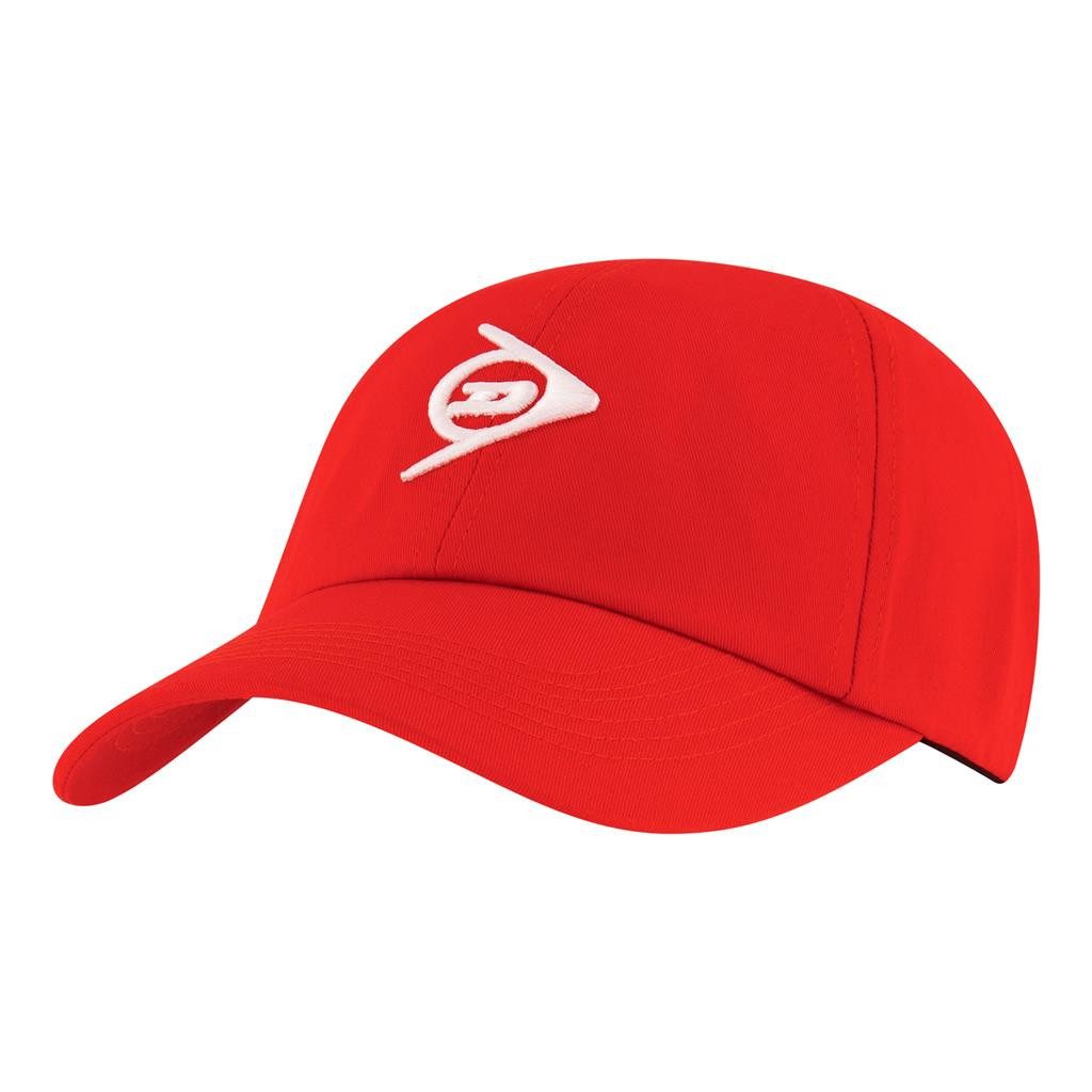 Dunlop Baseball Cap Promo Logo rot - 1 Stück