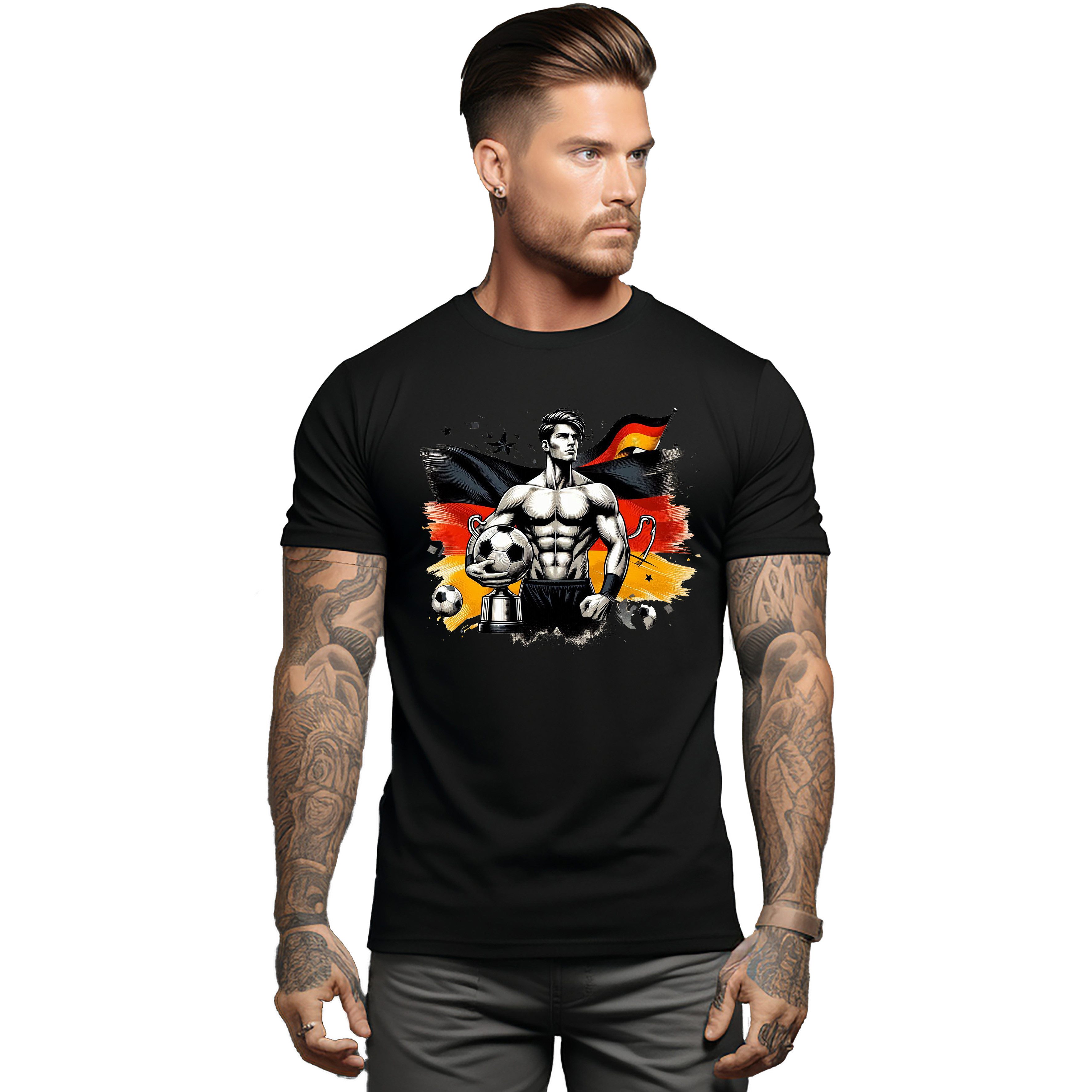 Banco T-Shirt Herren Fußball EM Deutschland günstig online kaufen