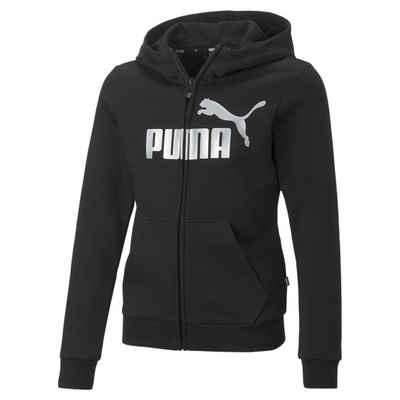 PUMA Sweater »Essentials+ Logo Reißverschluss-Hoodie für Jugendliche«