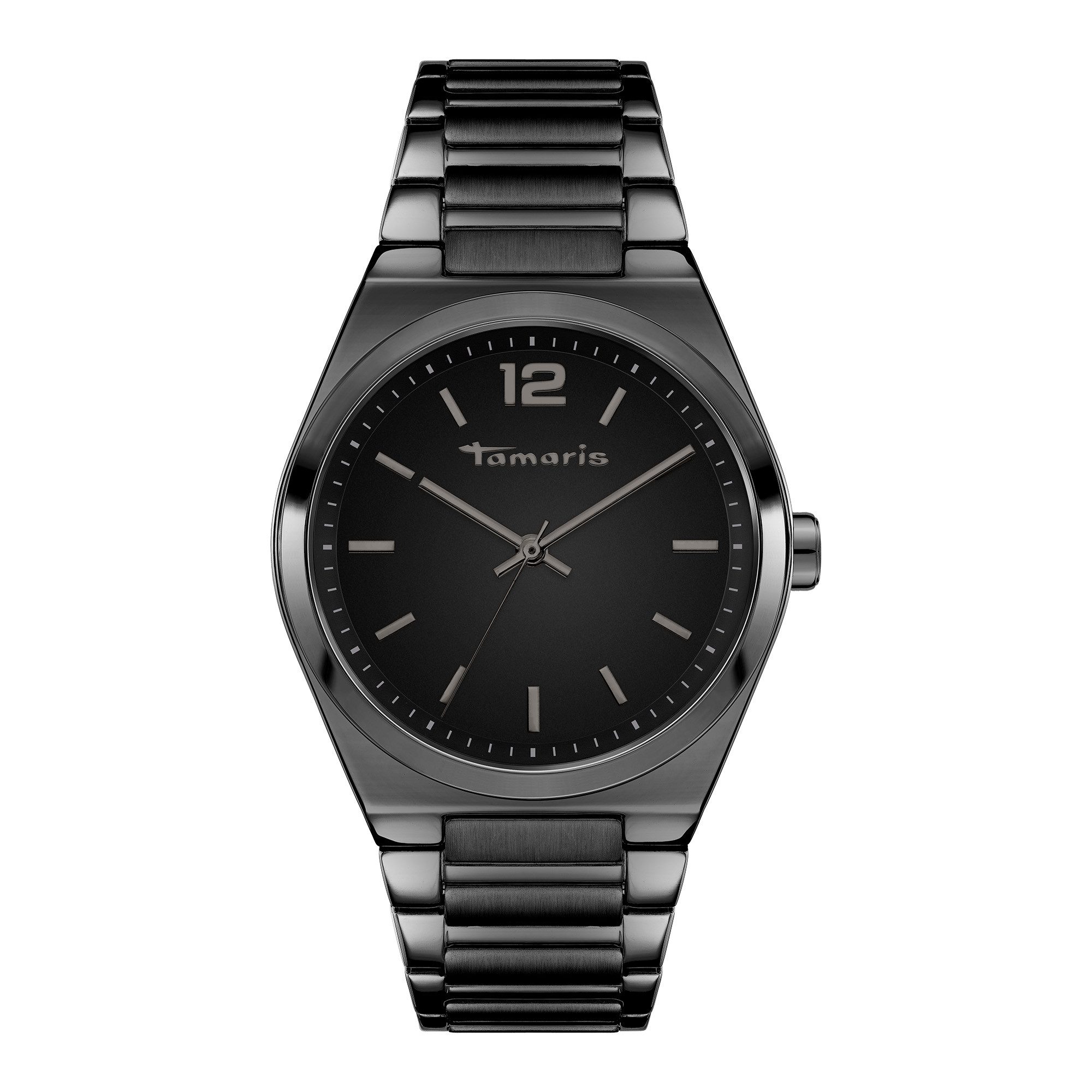 Tamaris The Round Basic Essential TT-0147-MQ, Armbanduhr, Damenuhr, Edelstahlarmband, analog
