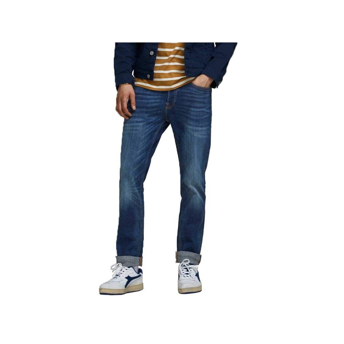 (1-tlg) regular Jack Jones Straight-Jeans & blau
