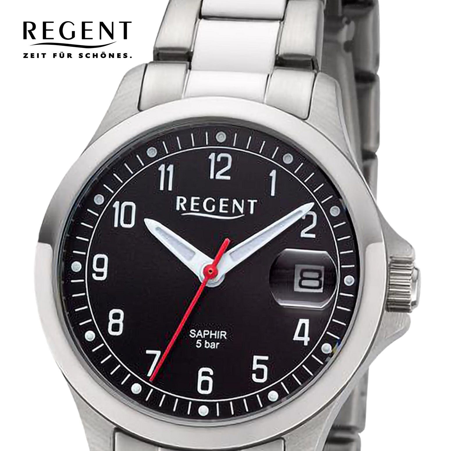 Regent Quarzuhr Regent Damen Armbanduhr Analog, (Analoguhr), Damen Armbandu günstig online kaufen