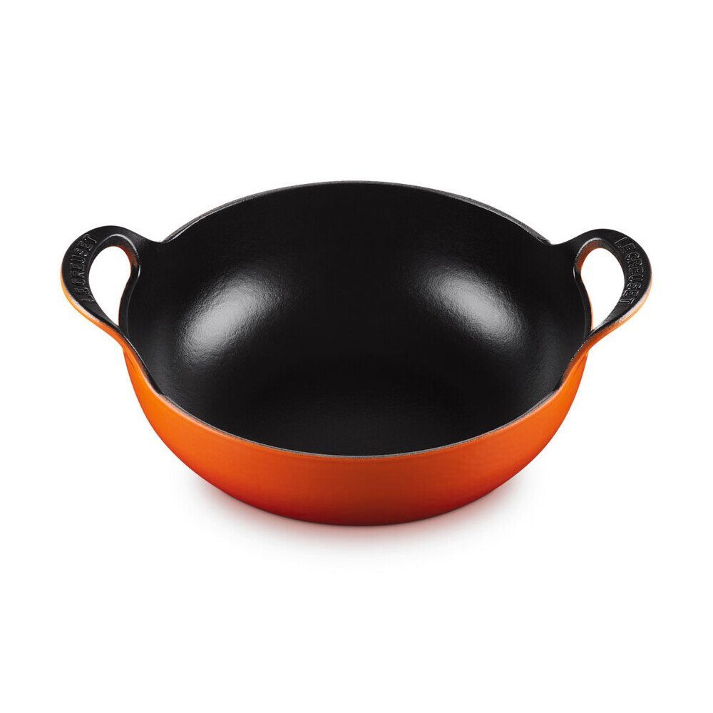 LE CREUSET Bräter Balti Dish 24 cm Classic Collection Ofenrot, Emailliertes Gusseisen, 2,7l, Gusseisen, emailliert, ofenrot, Handreinigung, backofengeeignet