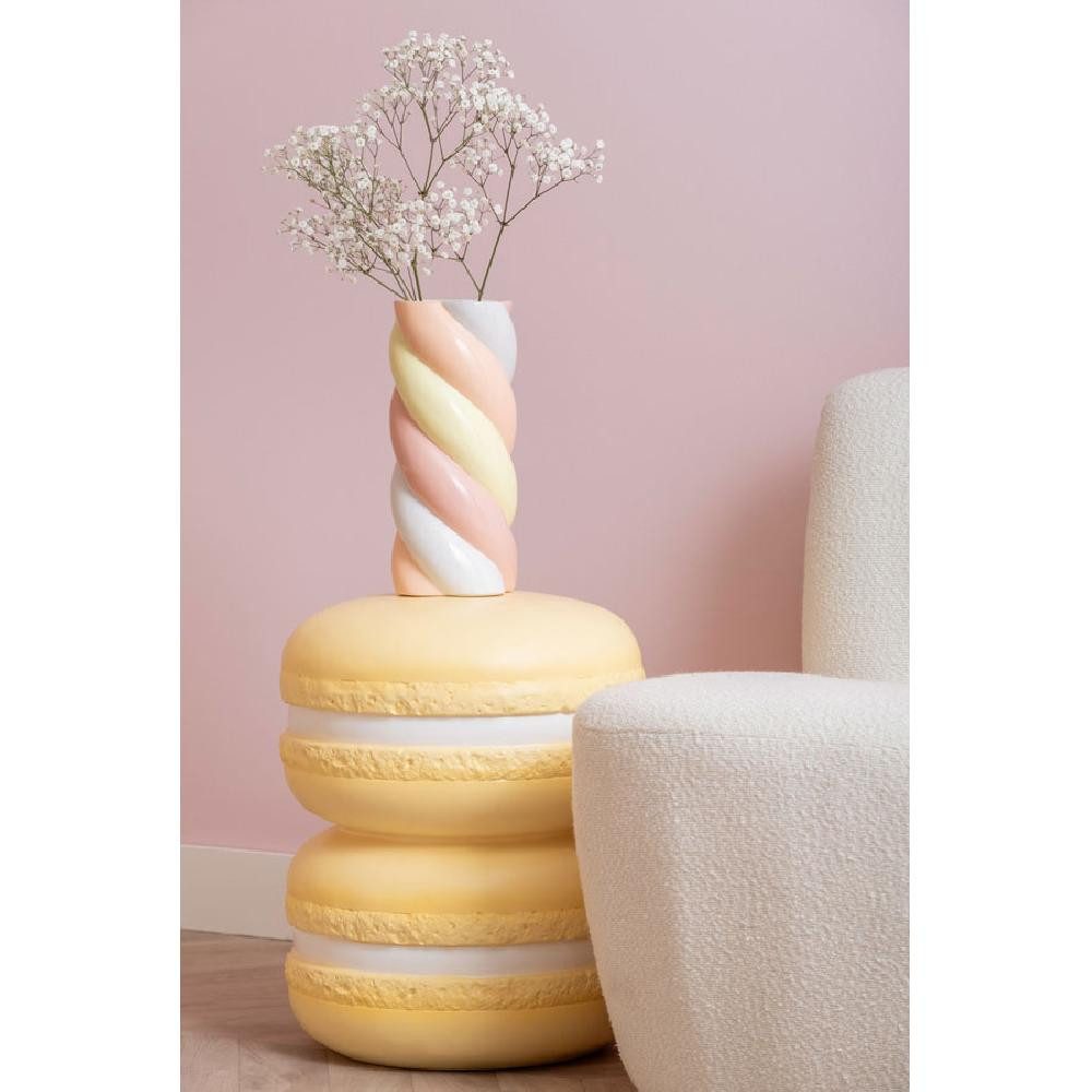 Leitmotiv Beistelltisch Beistelltisch oder Hocker Stool Macaron Soft Yellow günstig online kaufen