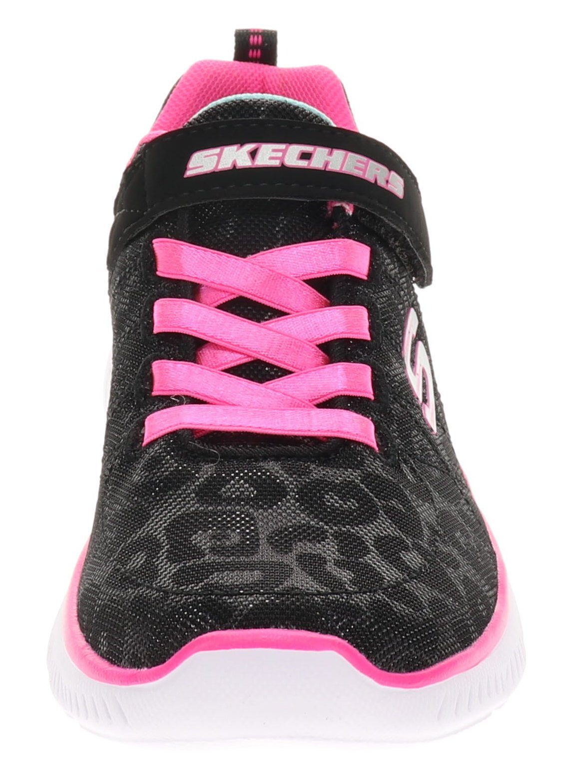 / Rosa Summits-Worth Skechers - BKNP Black-Pink Sneaker Schwarz-Neon