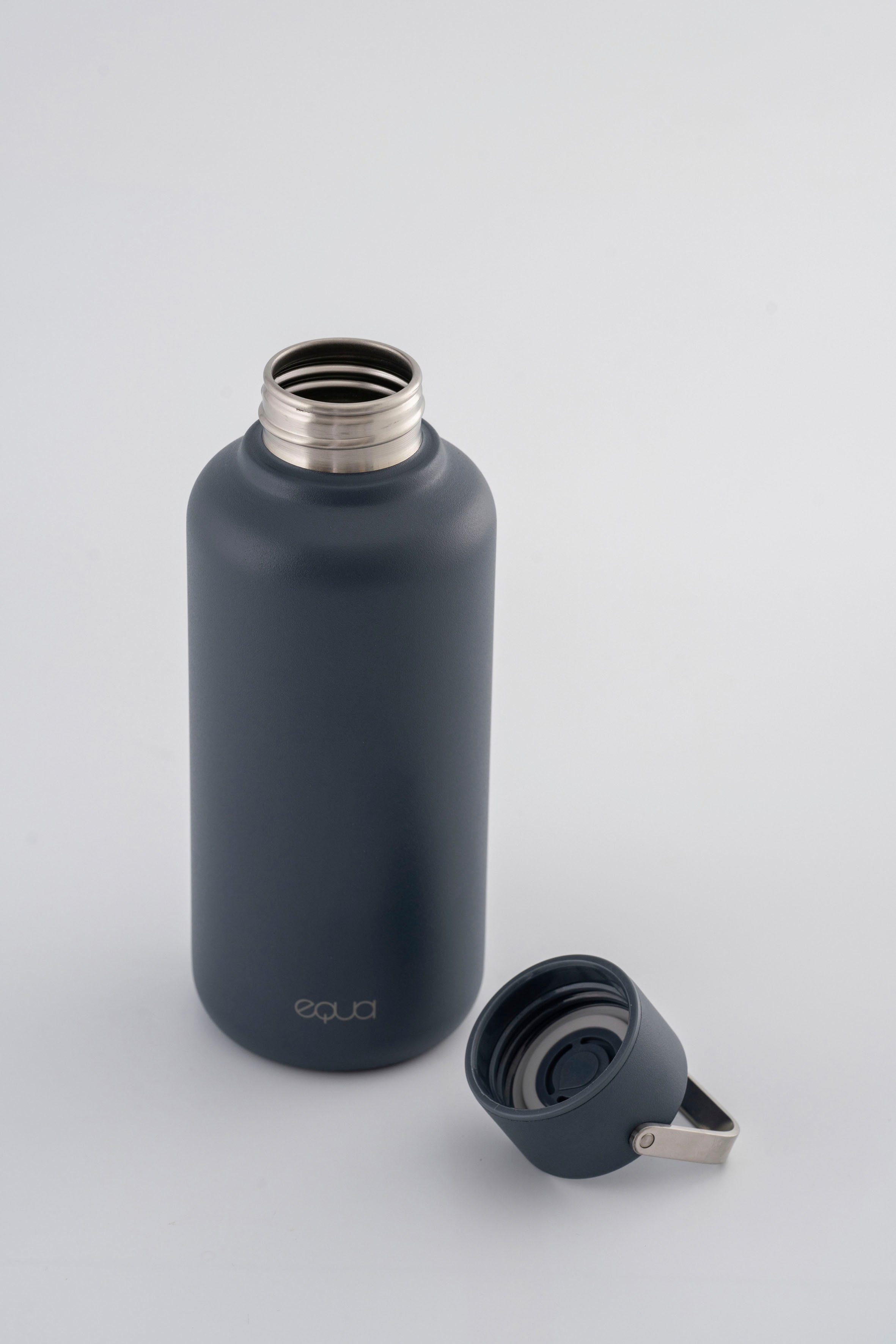 equa Trinkflasche Timeless Navy, Edelstahl, 1000 ml