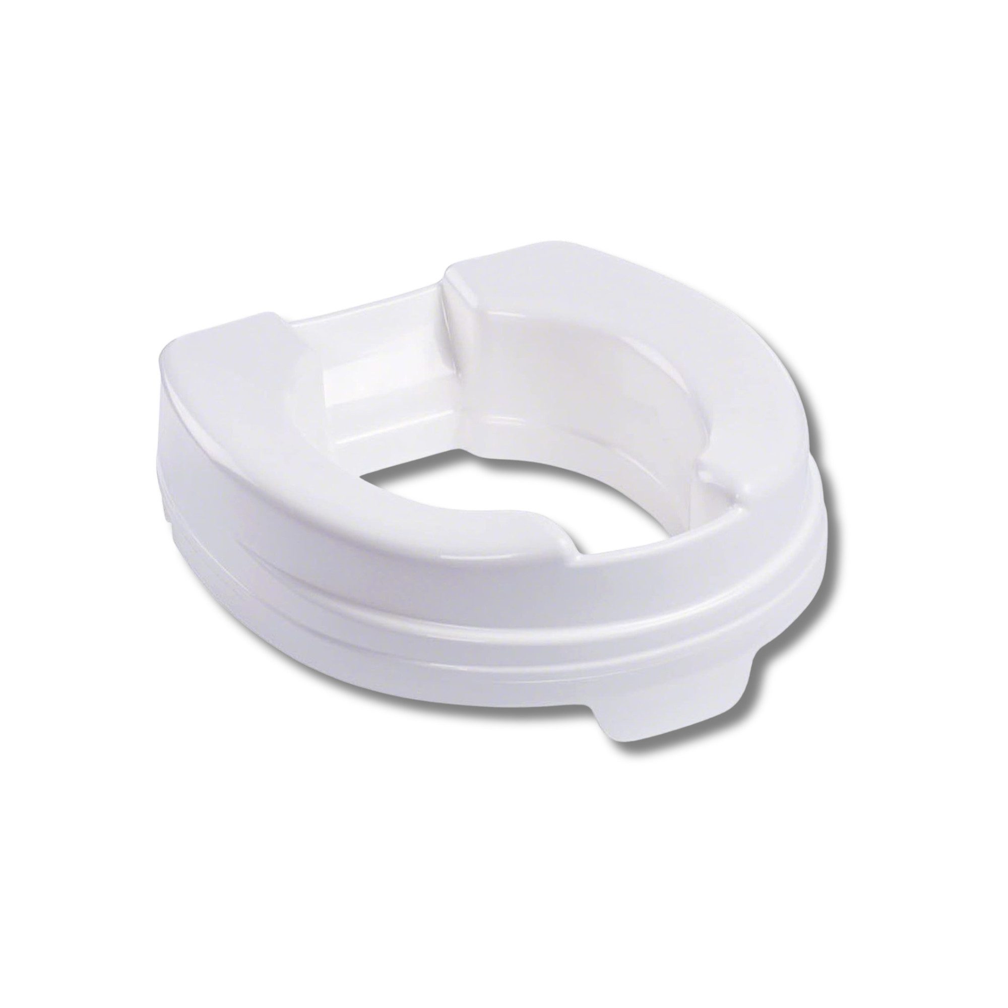 DIETZ® REHA-PRODUKTE Toilettensitzerhöhung Toilettensitzerhöhung Relaxon Basic ohne Deckel, belastbar, hygienisch, leicht zu montieren