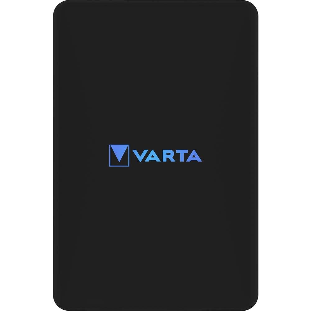 VARTA 57903 Powerbank 5000 mAh Magsafe, Qi Wireless Charging LiPo Schwarz Powerbank
