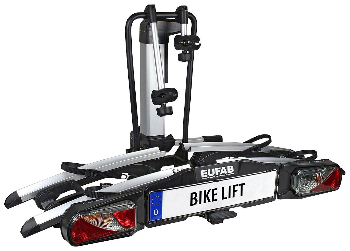 EUFAB Kupplungsfahrradträger Bike Lift, für max. 2 Räder, rollbar