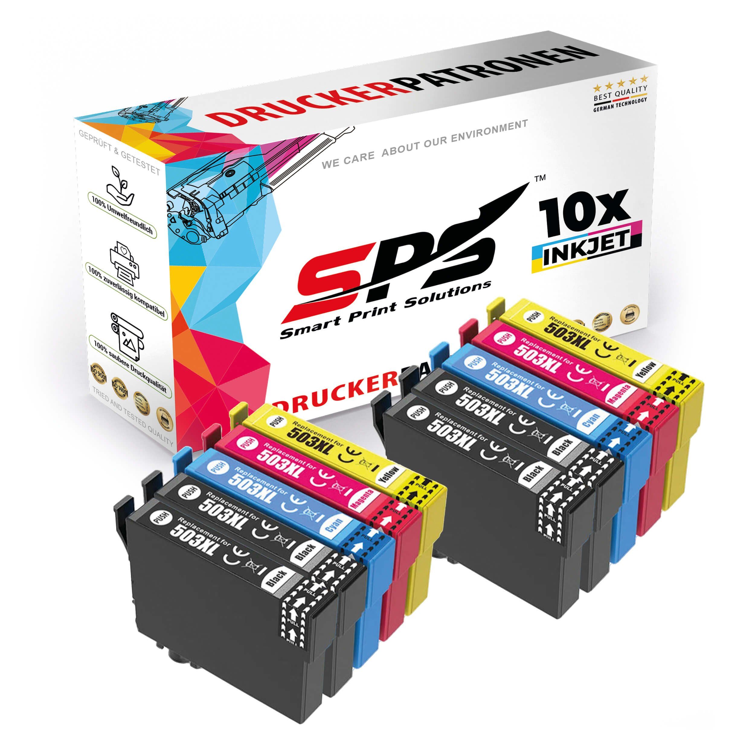 (10er Tintenpatrone SPS Set Multipack WF Epson Pack) 2960 für Kompatibel 10x