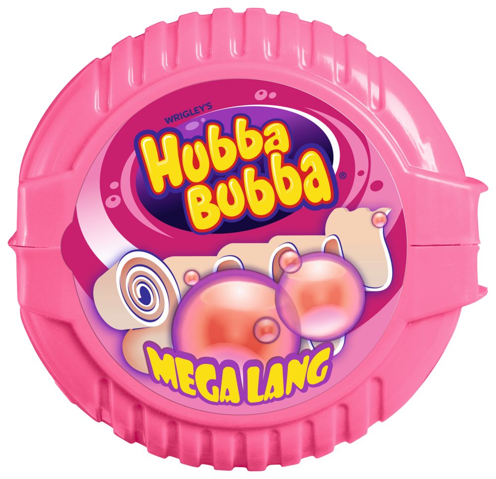 Mars GmbH Süßigkeit HUBBA BUBBA Rolle Mega Lang Fancy Fruit 12x1