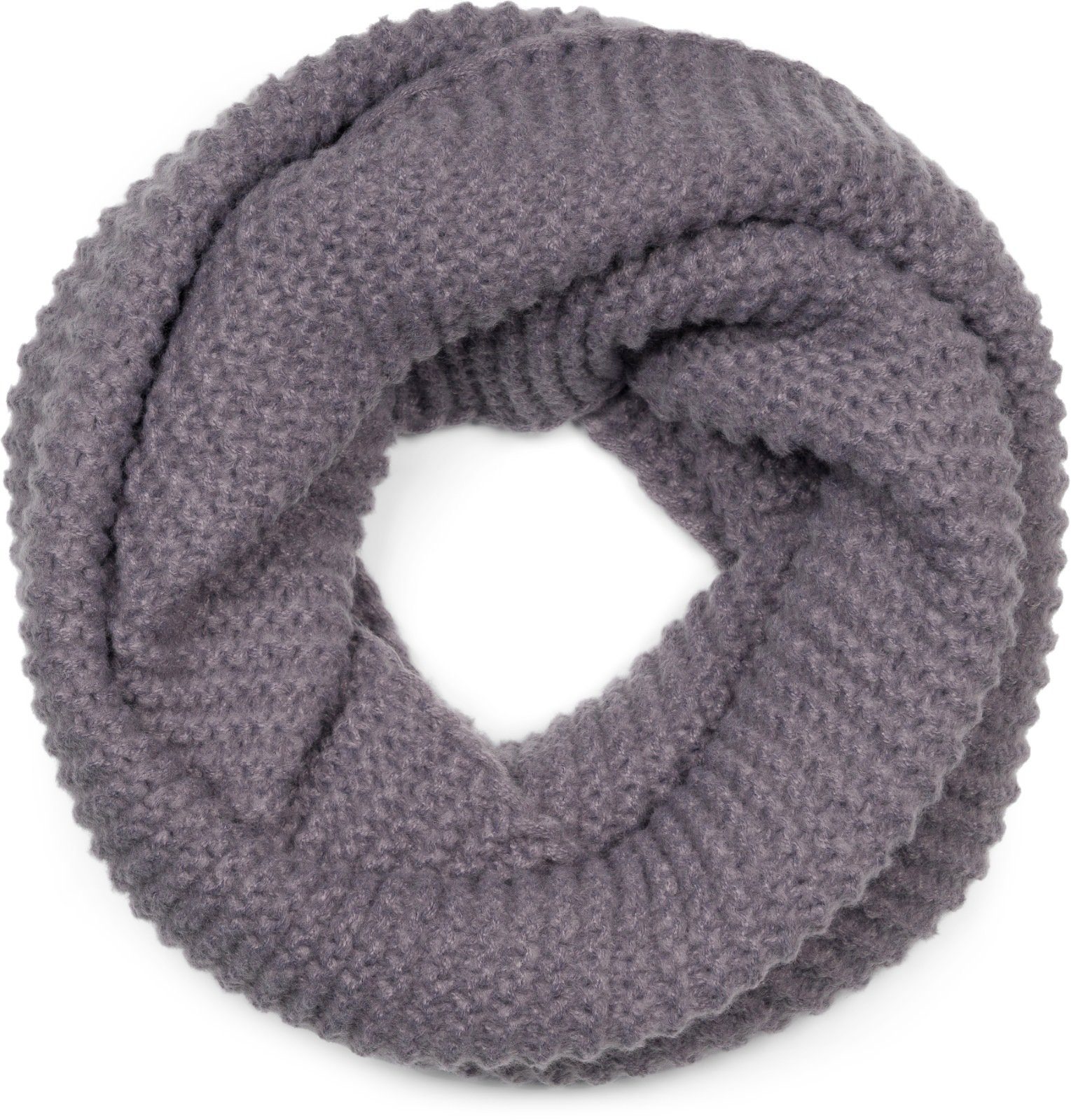 Loop Strick Loop Wellenmuster