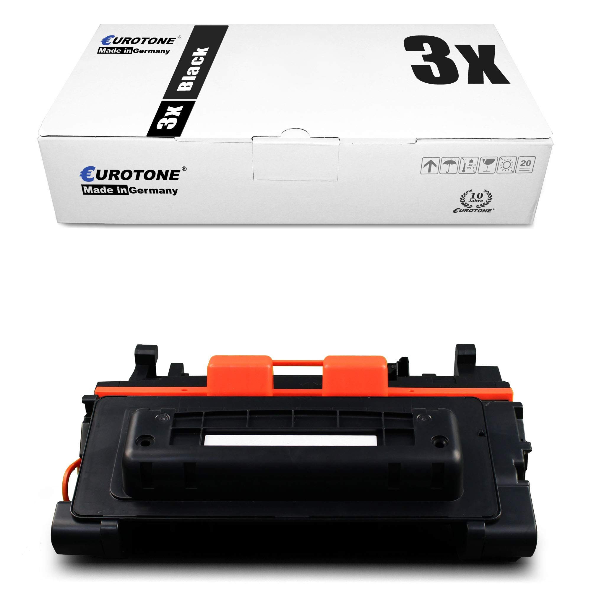 Eurotone Tonerkartusche CF287A, (Multipack, 3-St., 3-teiliges Set), Kompatibel, sofort einsatzbereit