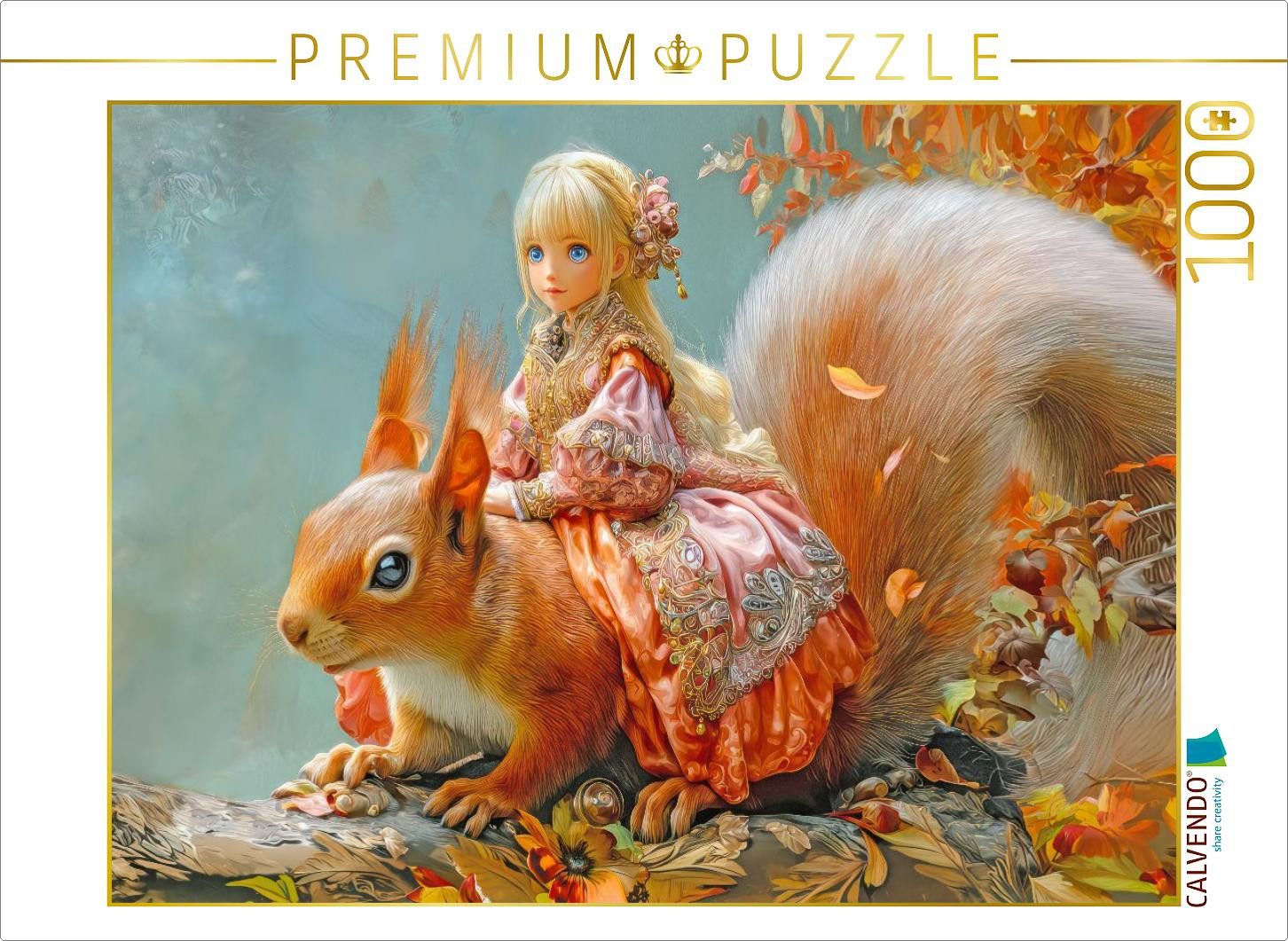CALVENDO Puzzle CALVENDO Puzzle Manga Figuren, 1000 Teile Lege-Größe 64 × 48 cm Foto-, 1000 Puzzleteile