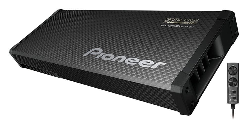 Pioneer TS-WX70DA Aktivwoofer Bass ohne Laderaumverlust Auto-Subwoofer (100 W, max.: W 16 cm)