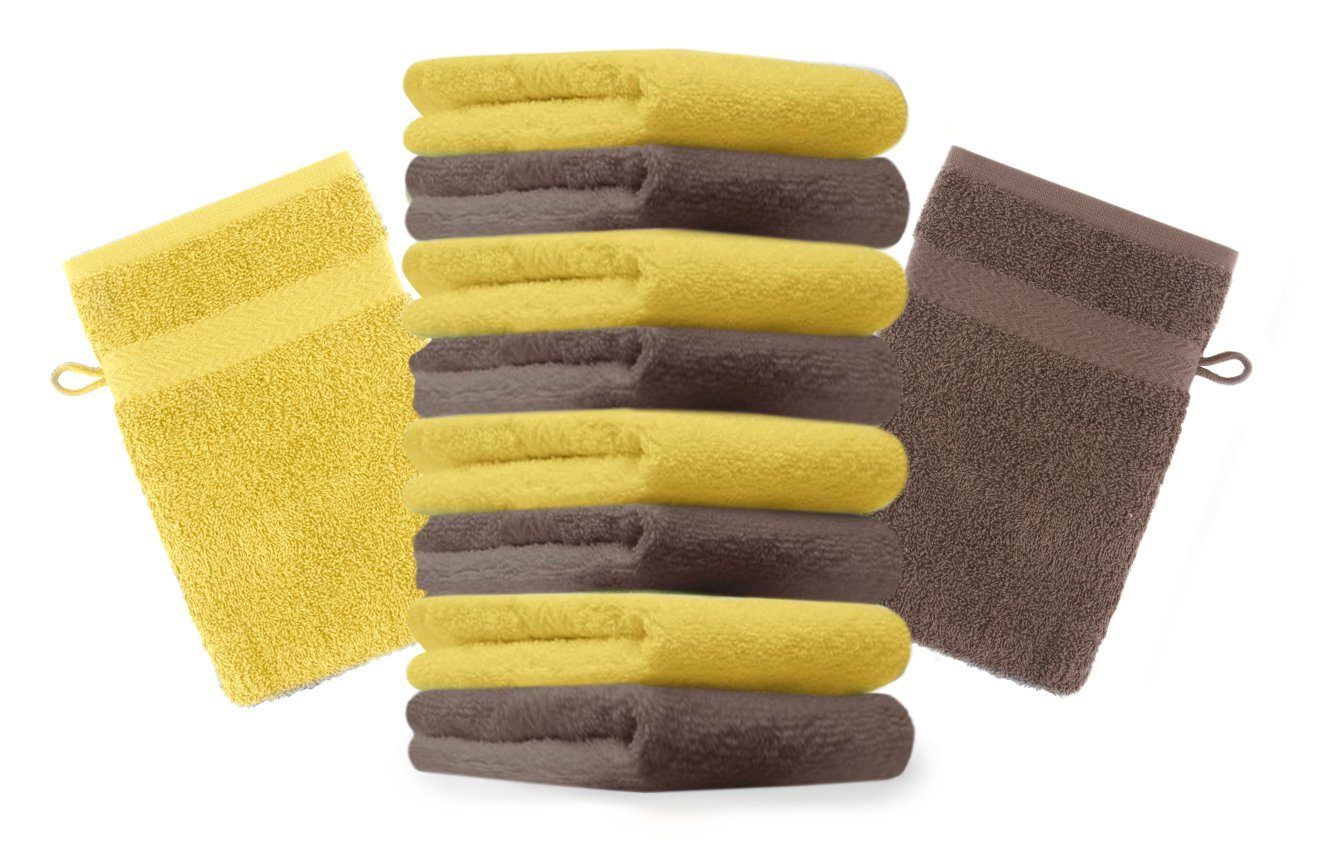 Haushalt Gesundheitsprodukte Betz Waschhandschuh 10 Stück Waschhandschuhe Premium 100% Baumwolle Waschlappen Set 16x21 cm Farbe 