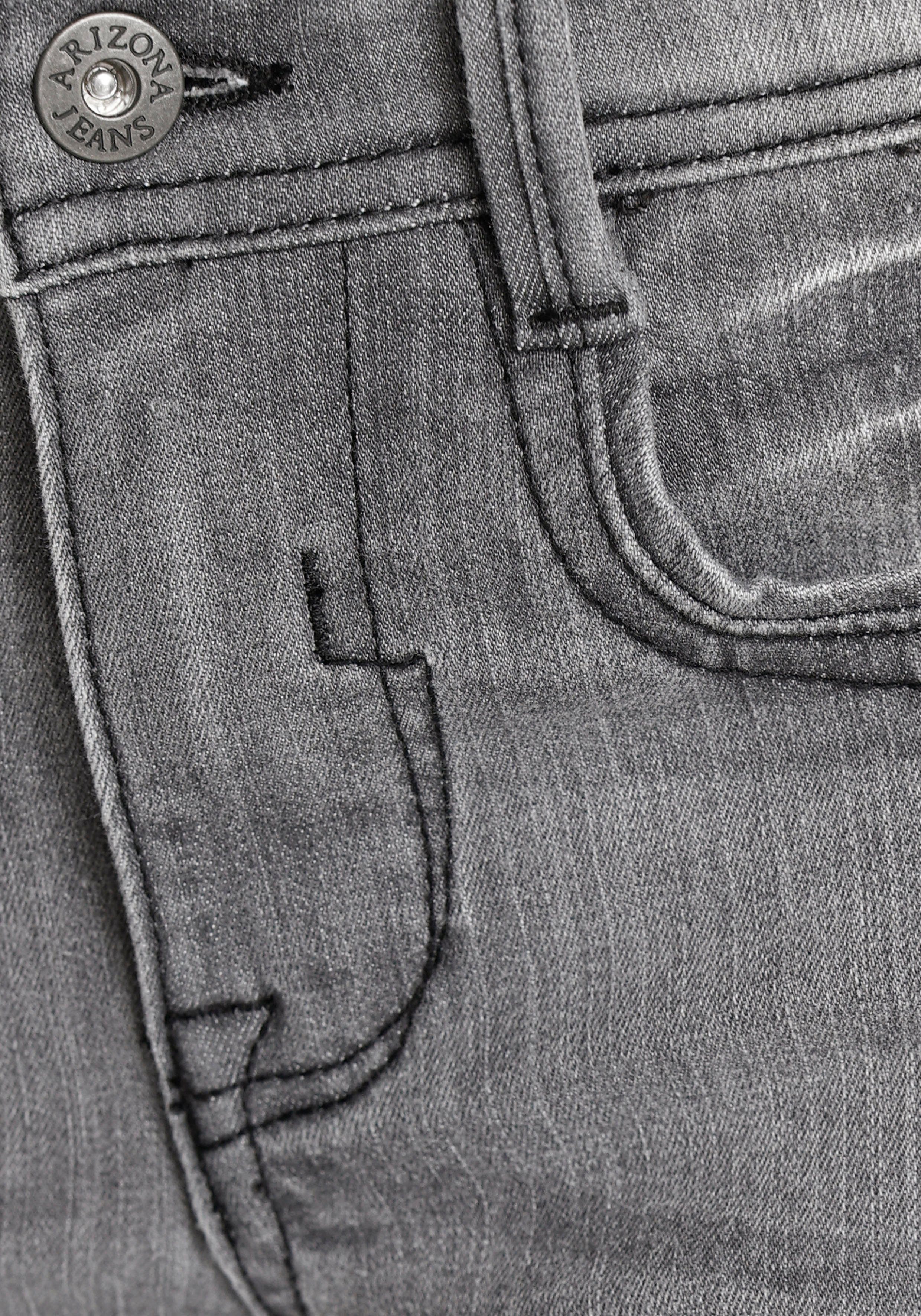 mit Arizona Stretch-Jeans schmale Waschung Form toller
