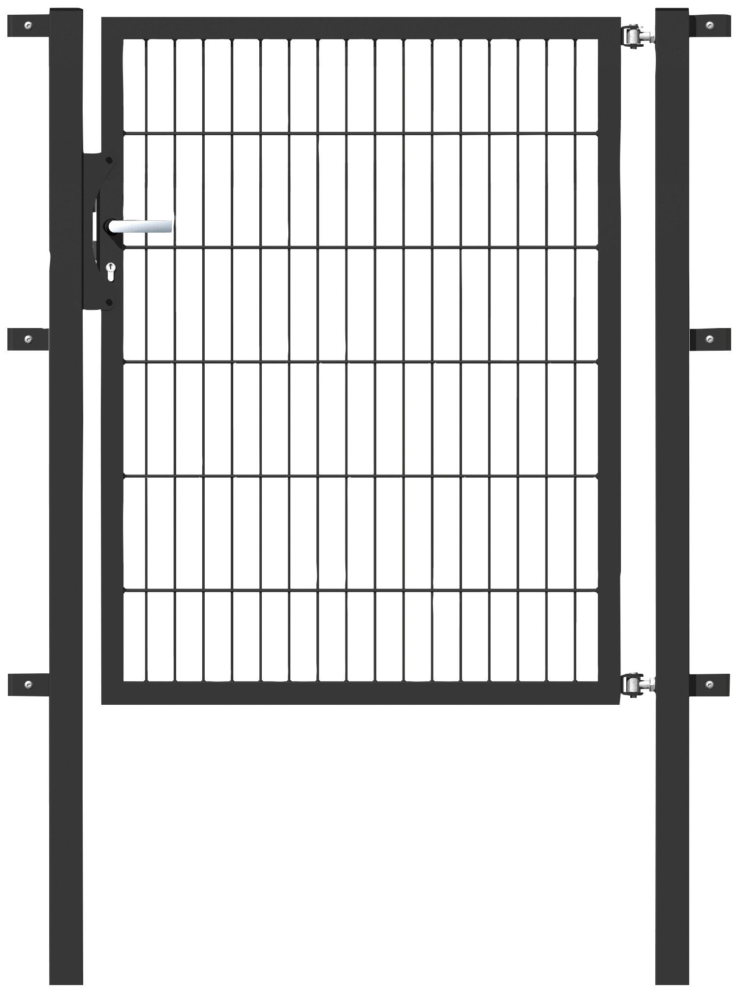 Alberts Zauneinzeltür, 100 cm Breite, in versch. Höhen