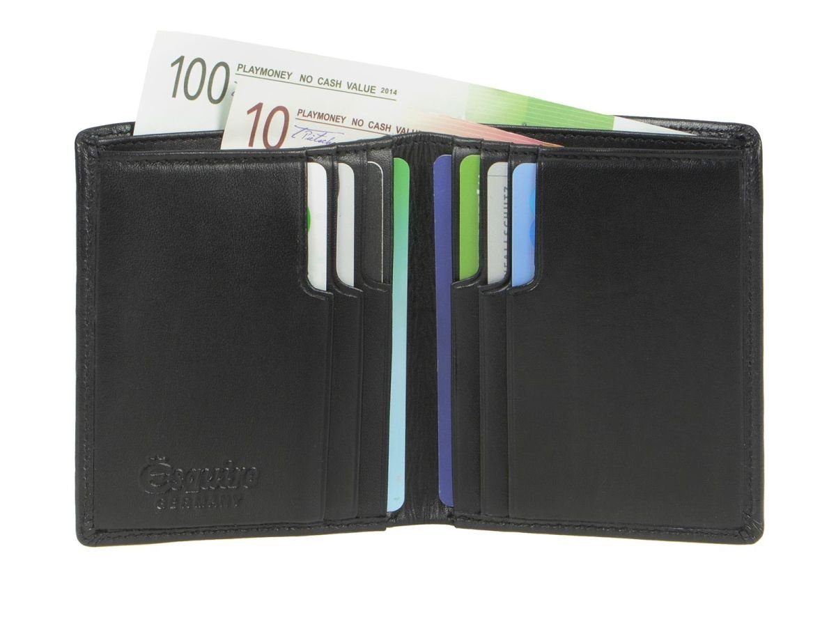 Esquire Geldbörse Harry49, Portemonnaie, Kartenbörse Kartenetui, RFID-Schutz