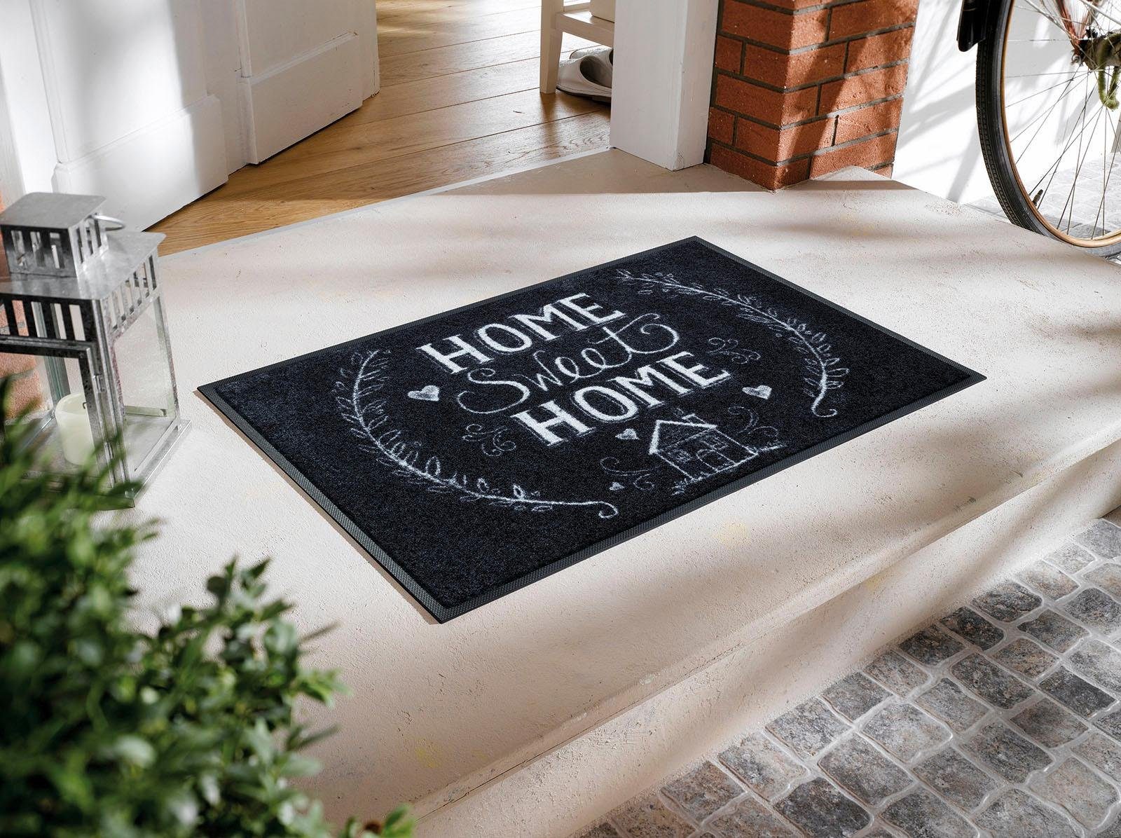 wash+dry by Kleen-Tex Fußmatte Chalky Home, günstig online kaufen