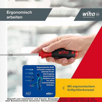Wiha Schraubendreher SoftFinish (41002) - 12 tlg., Schraubenzieher, Schlitz, Phillips, Pozidriv, TORX