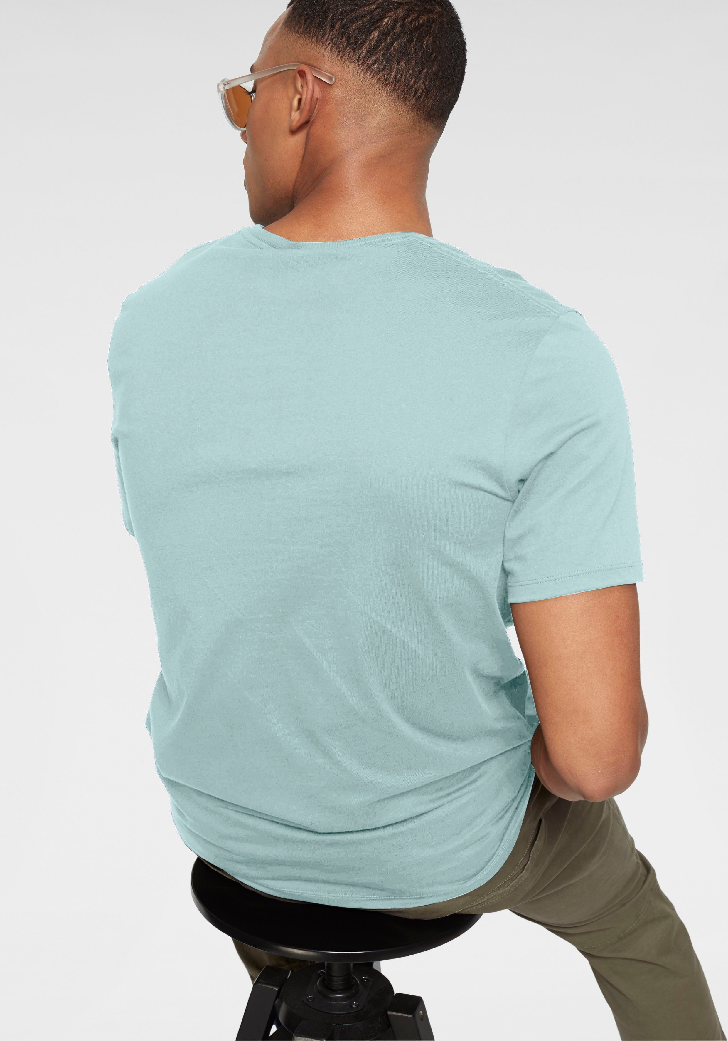 Converse T-Shirt Unisex GO-TO STAR CHEVRON LOGO STANDARD-FIT (1-tlg) Unisex günstig online kaufen